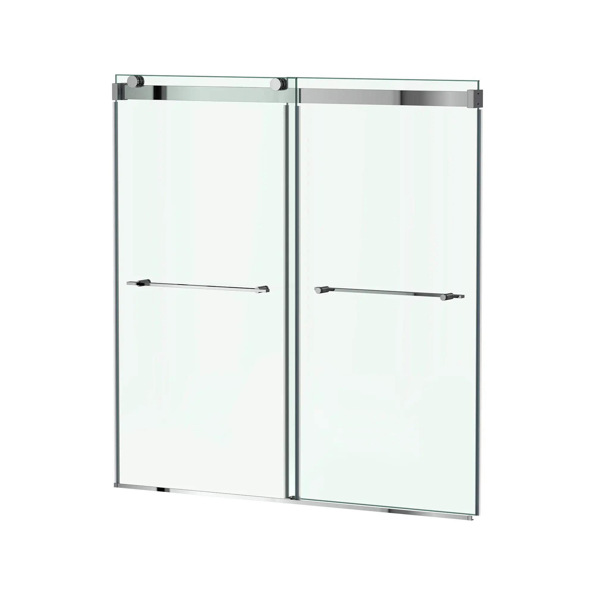 Aspirations 60 x 60-Inch Frameless Sliding Bathtub Door - Image 3