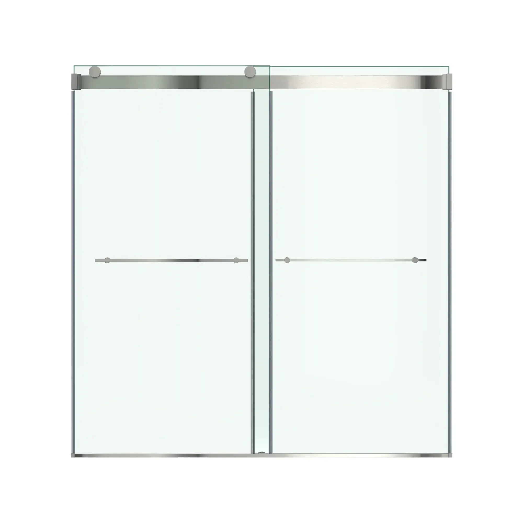 Aspirations 60 x 60-Inch Frameless Sliding Bathtub Door - Image 60