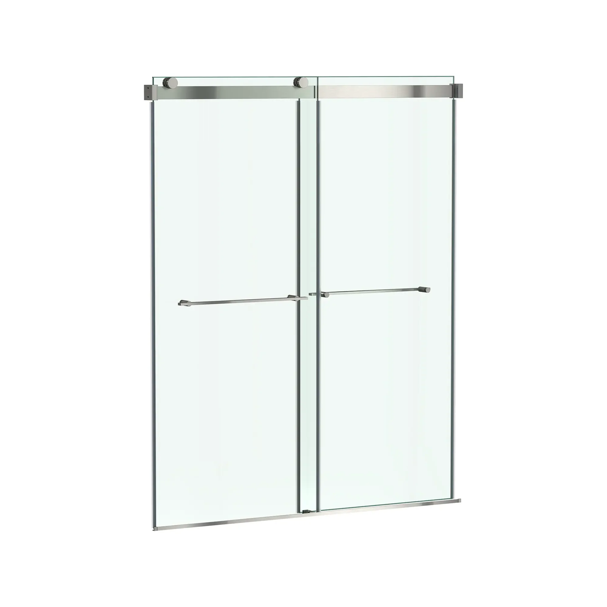 Aspirations 60 x 72-Inch Frameless Sliding Shower Door - Image 35