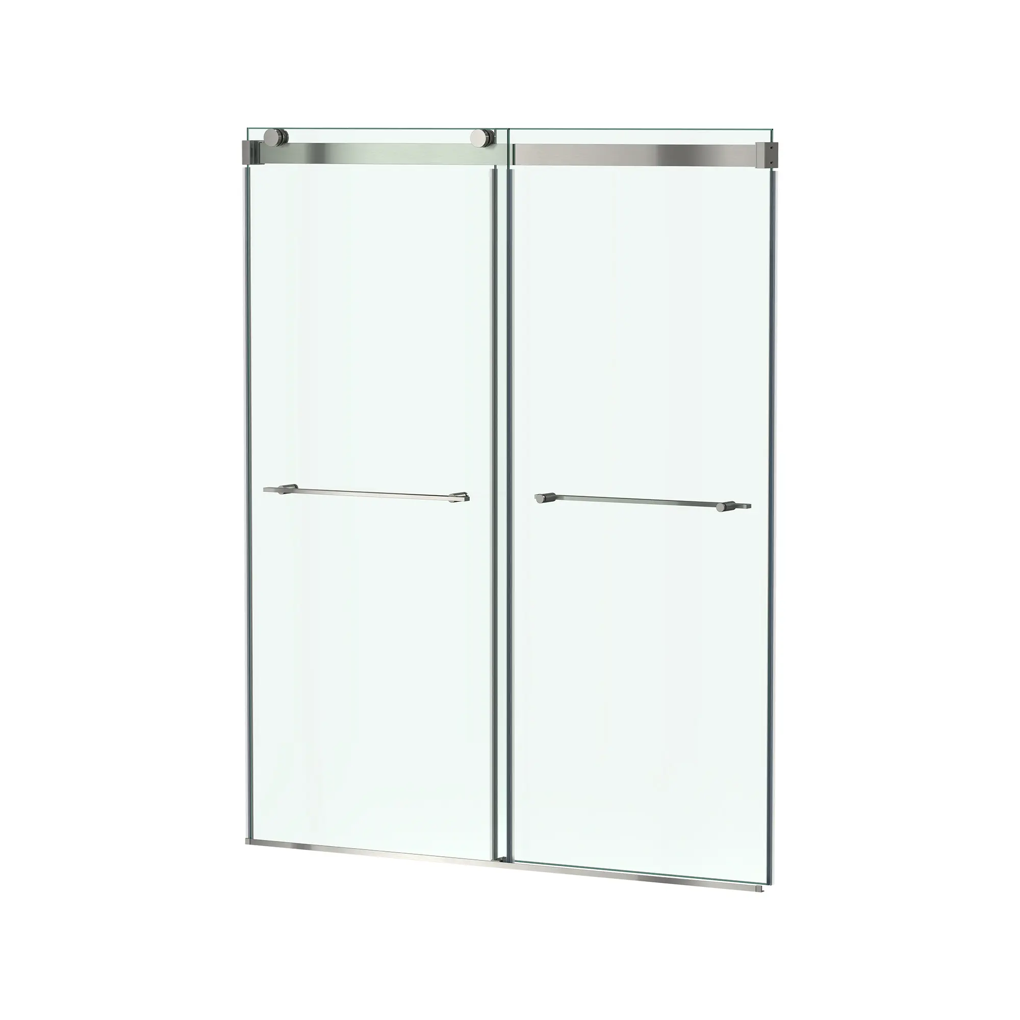 Aspirations 60 x 72-Inch Frameless Sliding Shower Door - Image 36