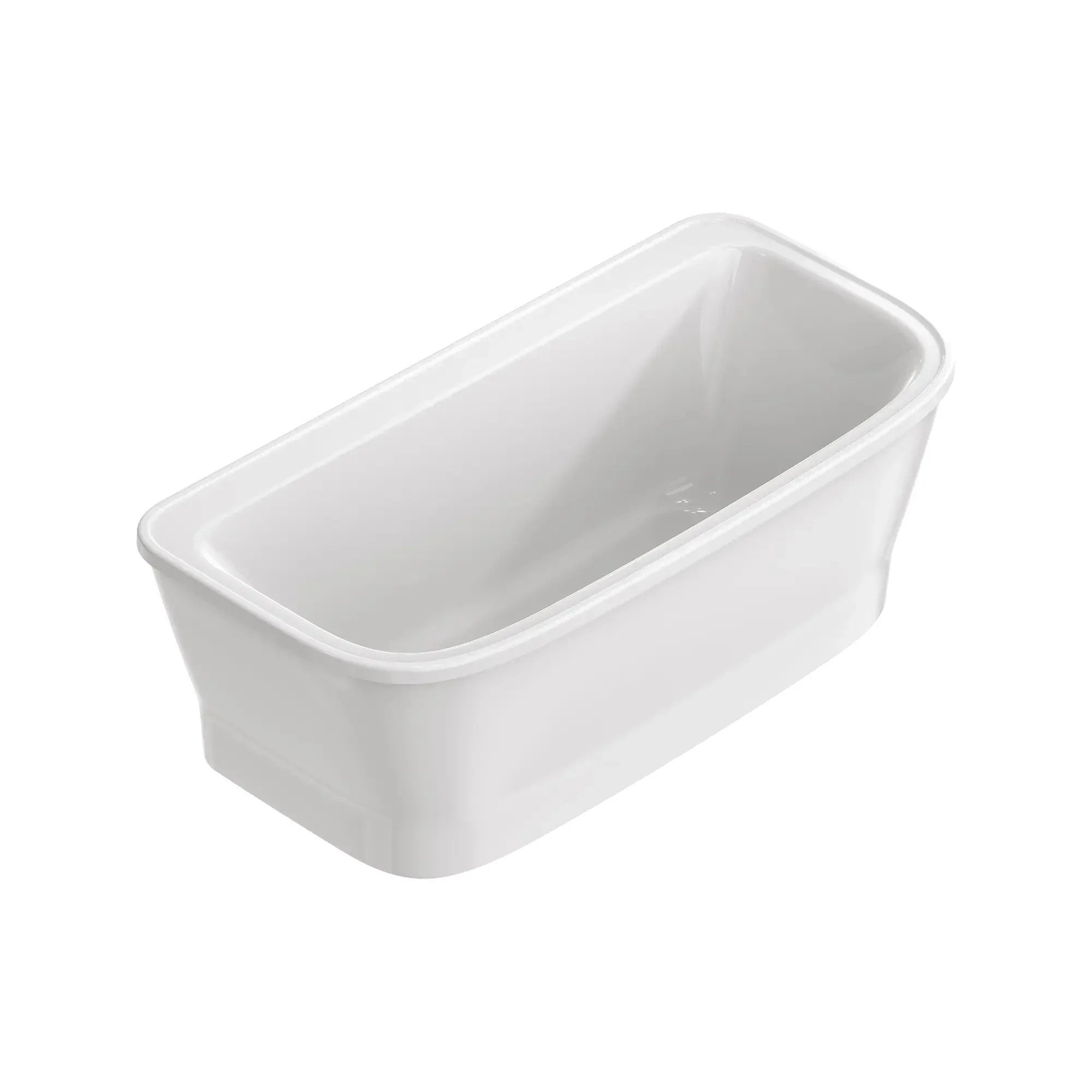 Aspirations 68 x 34-Inch Freestanding Bathtub With White Drain and Overflow - Image 18
