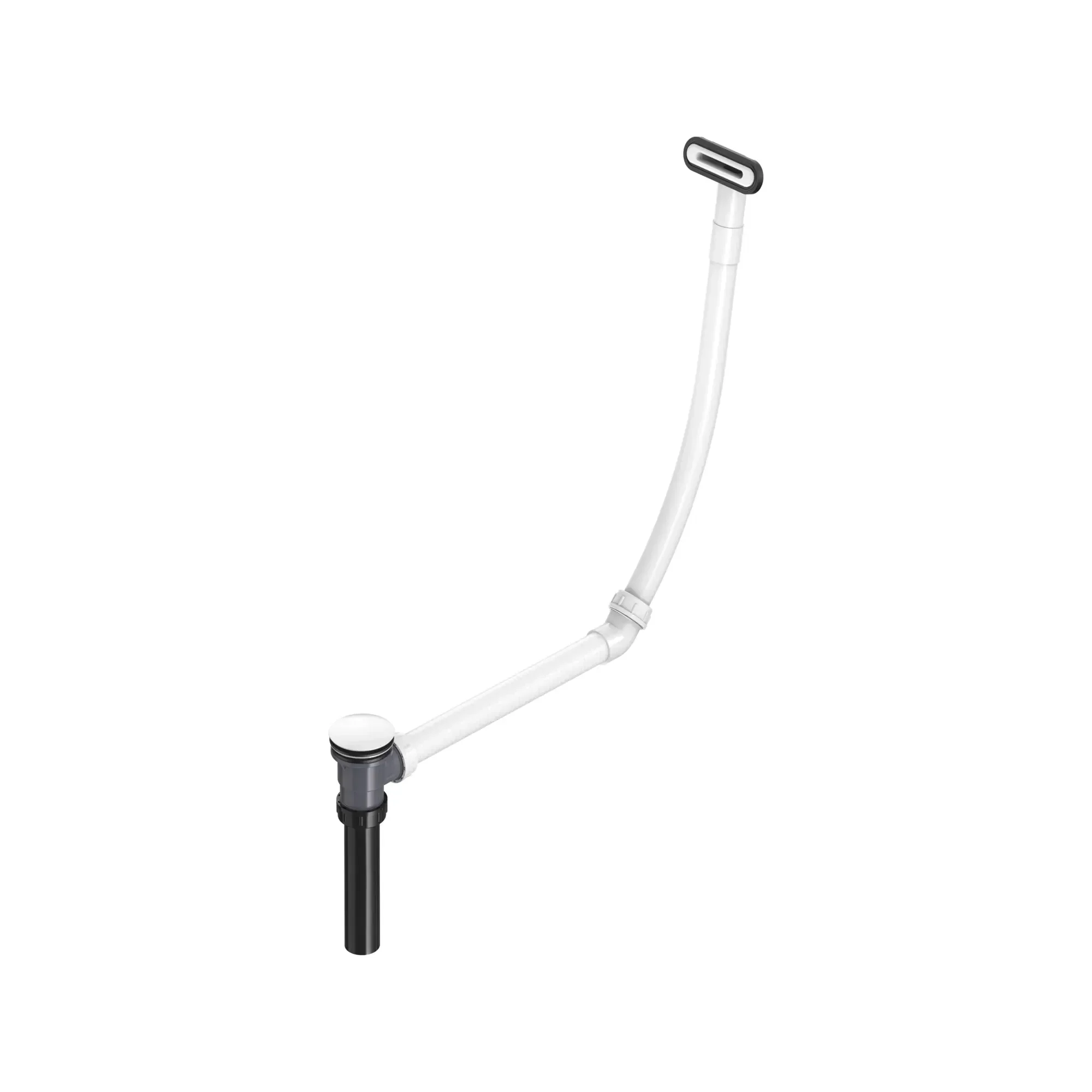 Aspirations 68 x 34-Inch Freestanding Bathtub With White Drain and Overflow - Image 8
