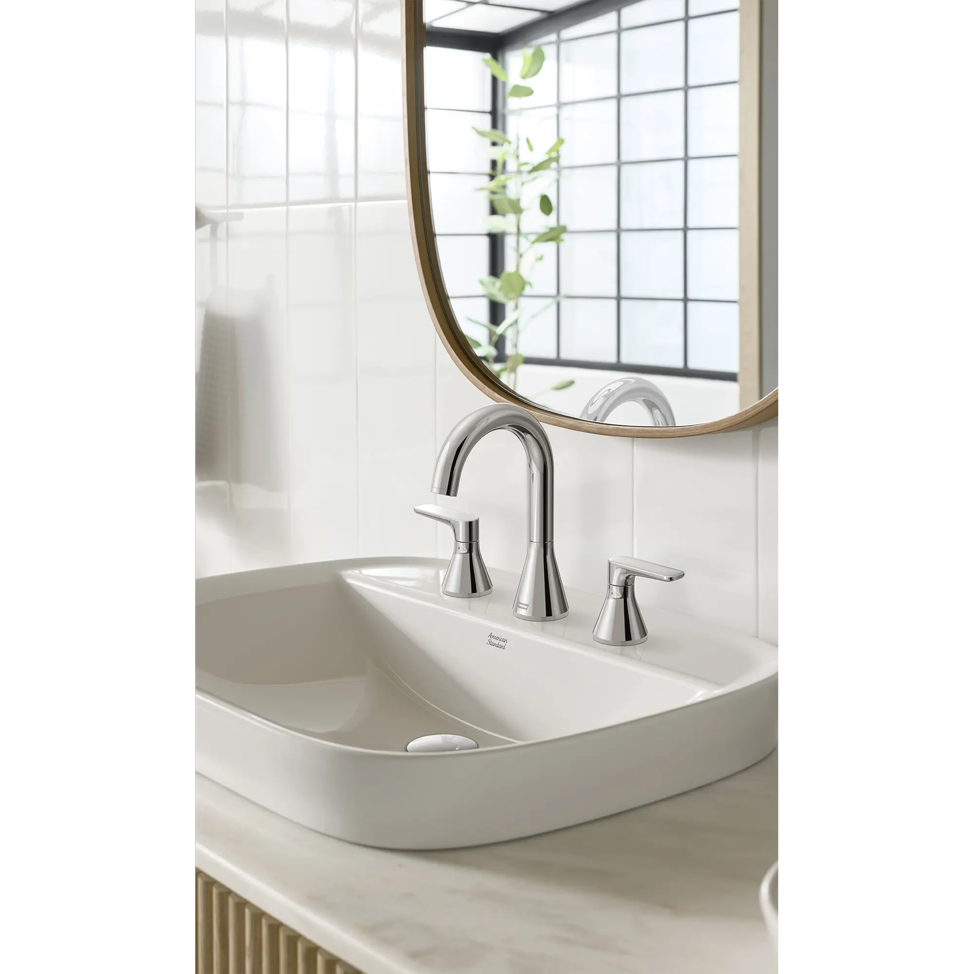 Aspirations 8-Inch Widespread 2-Handle Bathroom Faucet 1.2 gpm/4.5 L/min With Lever Handles - Image 44