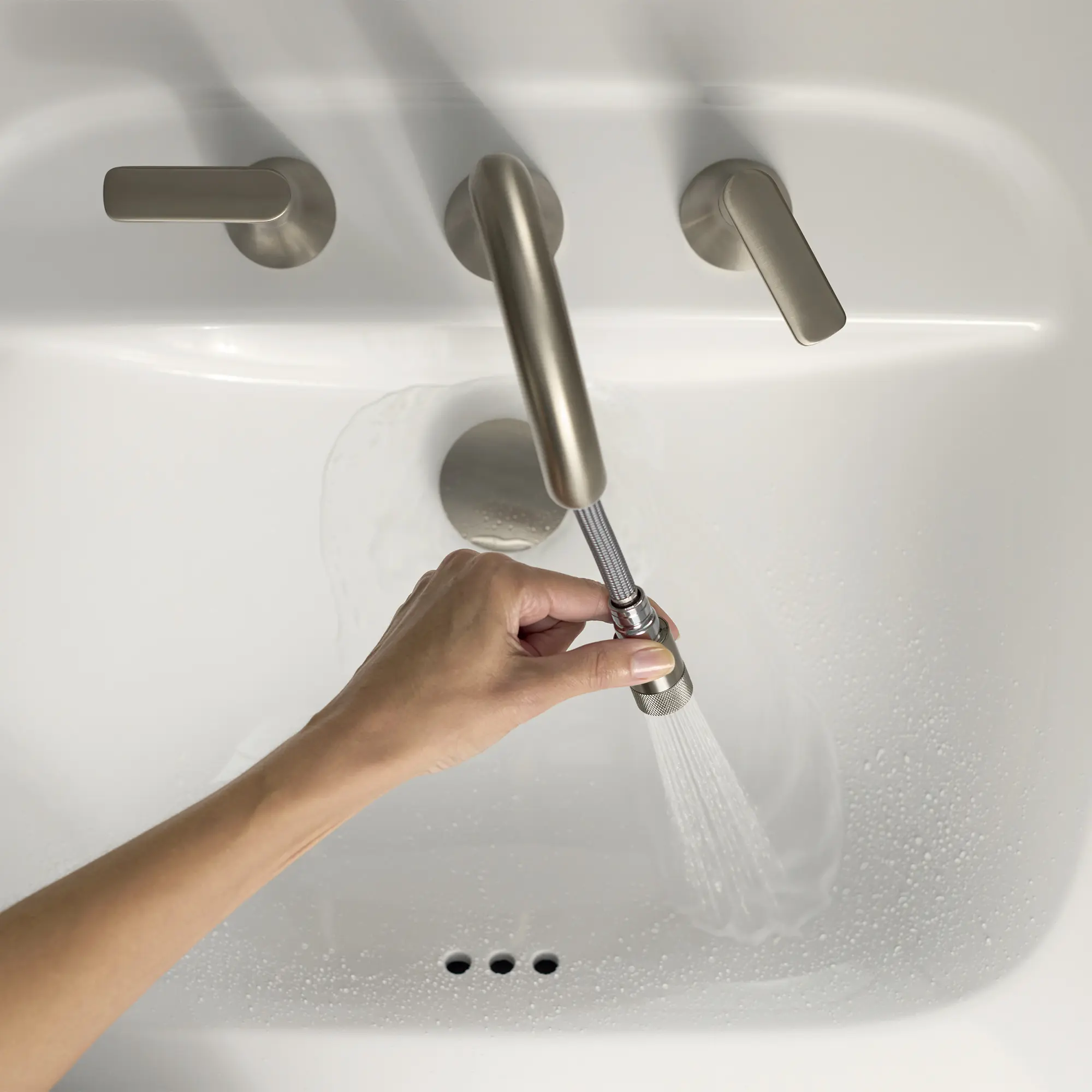 Aspirations 8-Inch Widespread 2-Handle Pull-Down Bathroom Faucet 1.2 gpm/4.5 L/min With Lever Handles - Image 28