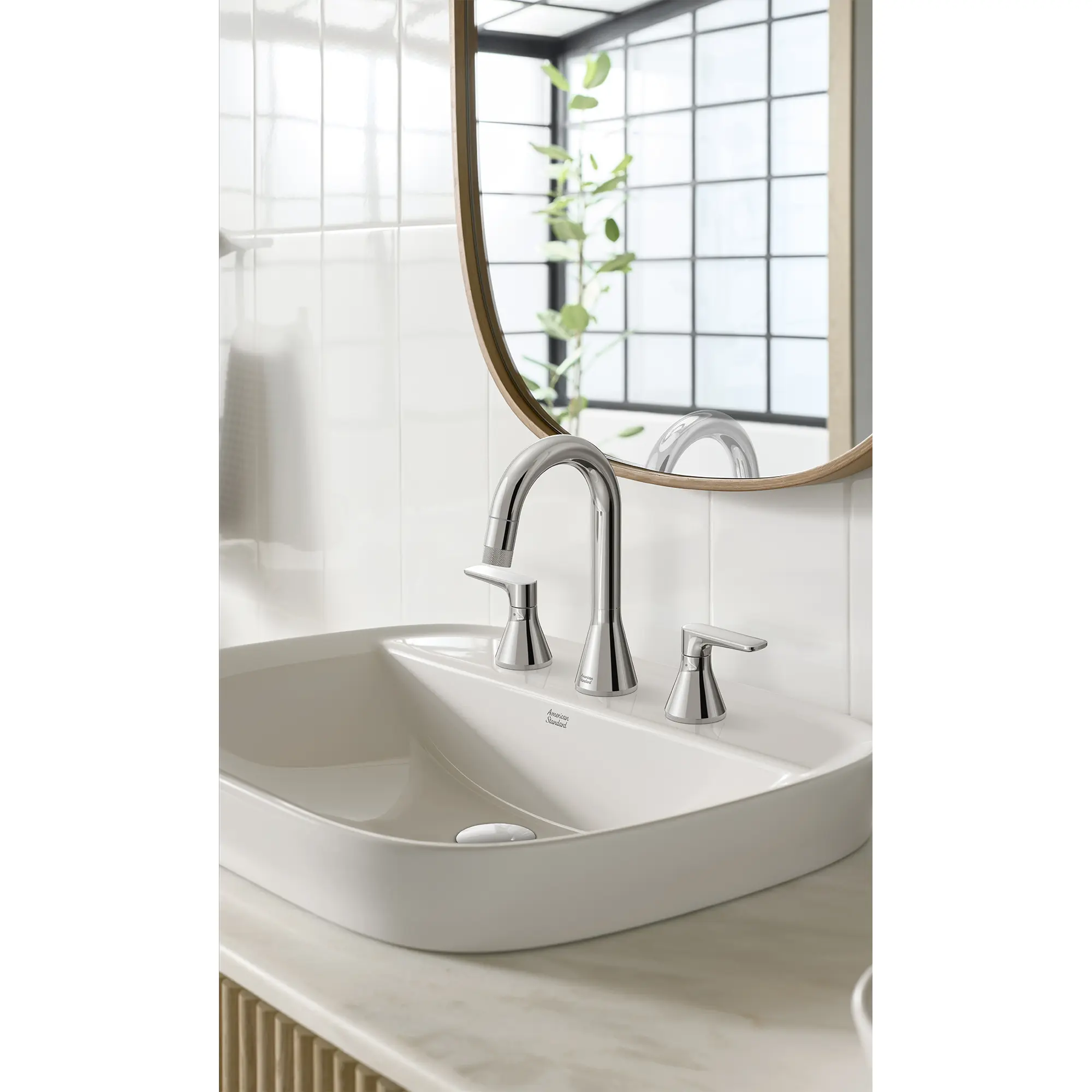 Aspirations 8-Inch Widespread 2-Handle Pull-Down Bathroom Faucet 1.2 gpm/4.5 L/min With Lever Handles - Image 41