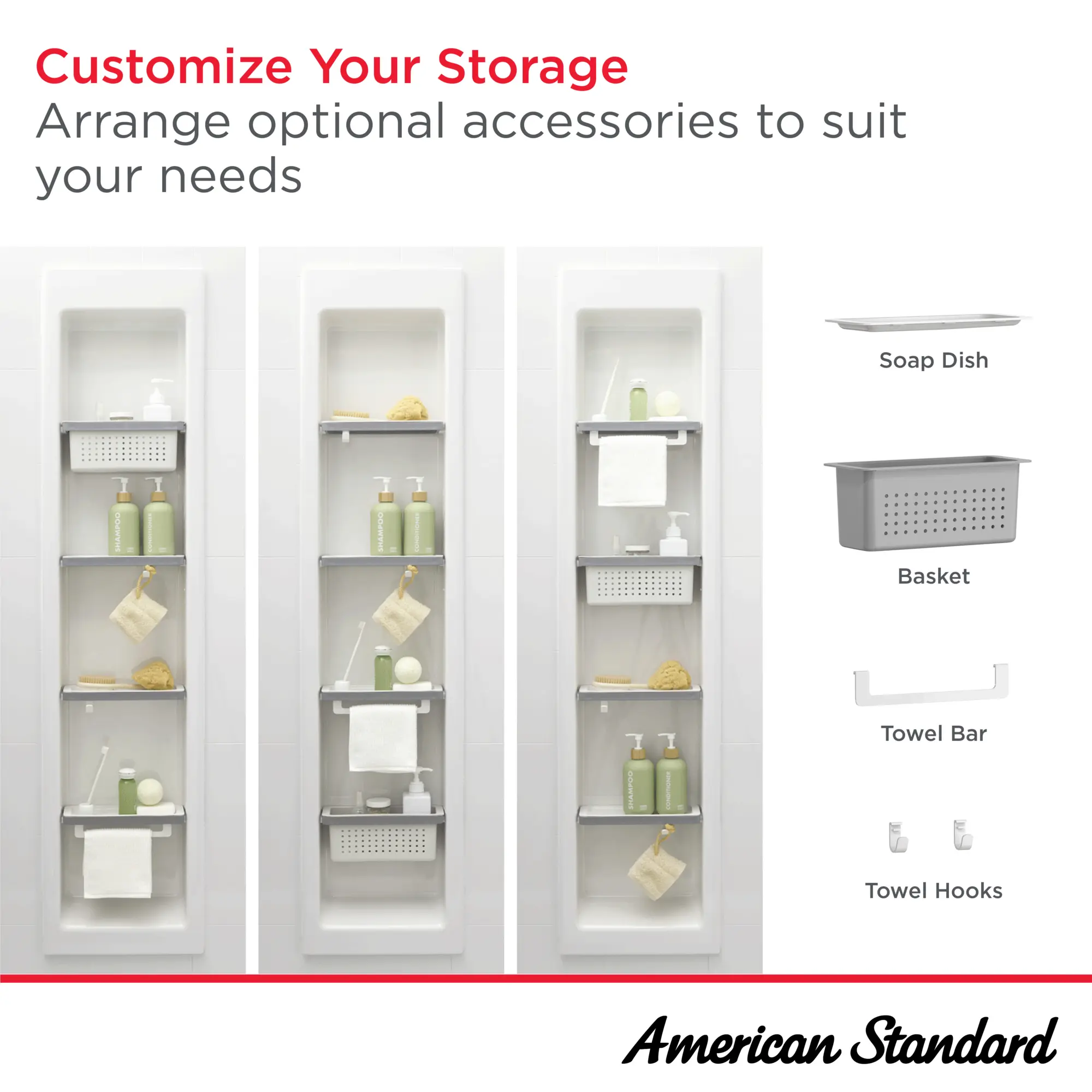 Aspirations Customizable Shelving 5-Piece Accessories Kit - Image 26