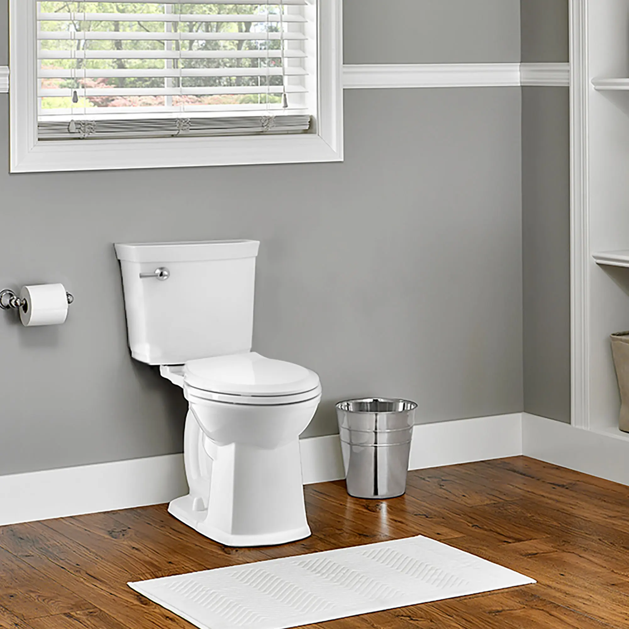Astute VorMax Two-Piece 1.28 gpf/4.8 Lpf Chair Height Elongated Toilet less Seat - Image 4