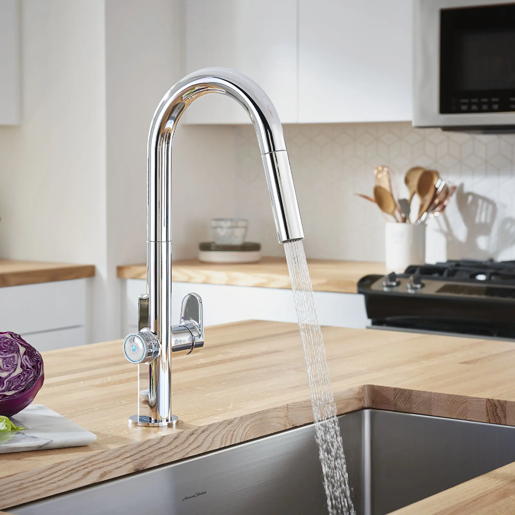 Beale MeasureFill 2-Handle Pull-Down Dual Spray Kitchen Faucet 1.5 gpm/5.7 L/min With MeasureFill Dial - Image 7