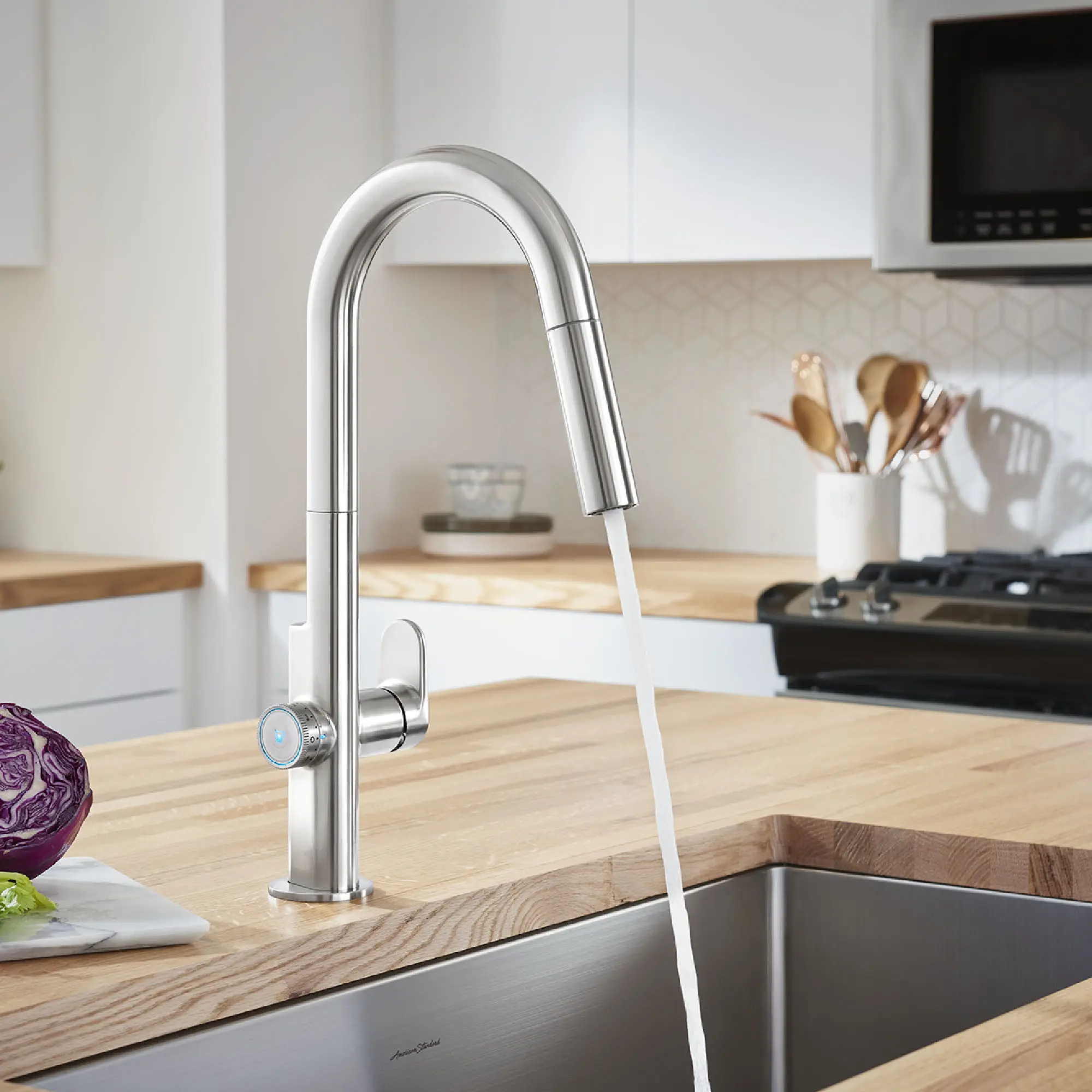 Beale MeasureFill 2-Handle Pull-Down Dual Spray Kitchen Faucet 1.5 gpm/5.7 L/min With MeasureFill Dial - Image 8