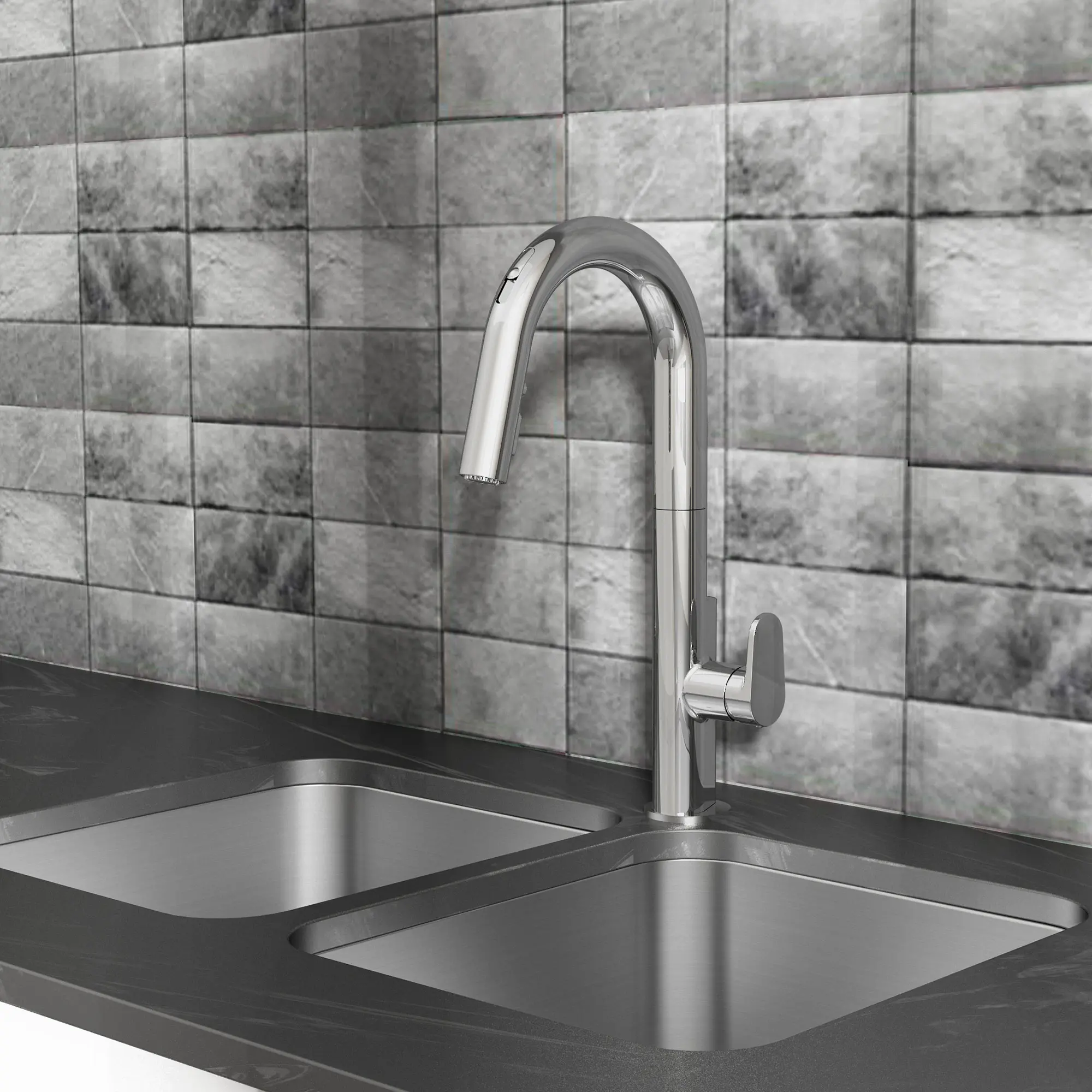 Beale® Touchless Single-Handle Pull-Down Dual Spray Kitchen Faucet 1.5 gpm/5.7 L/min - Image 5