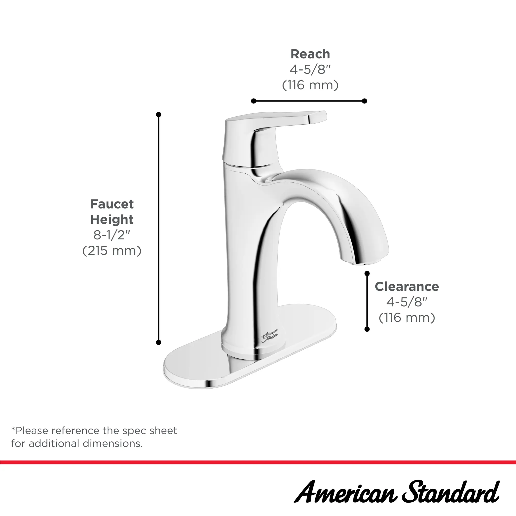 Becklow Single-Handle Bathroom Faucet - Image 8