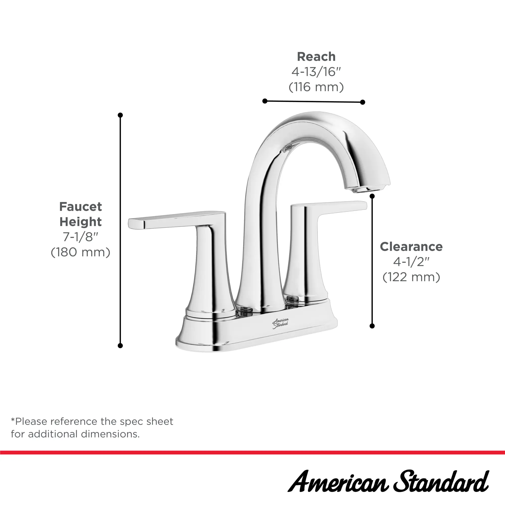 Becklow Two-Handle 4-Inch Centerset Bathroom Faucet - Image 24