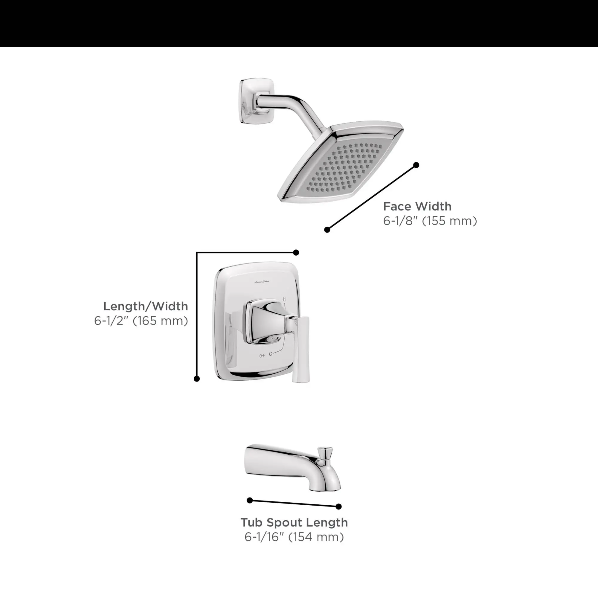 Belmeade Tub and Shower Trim Kit with Valve - Image 19