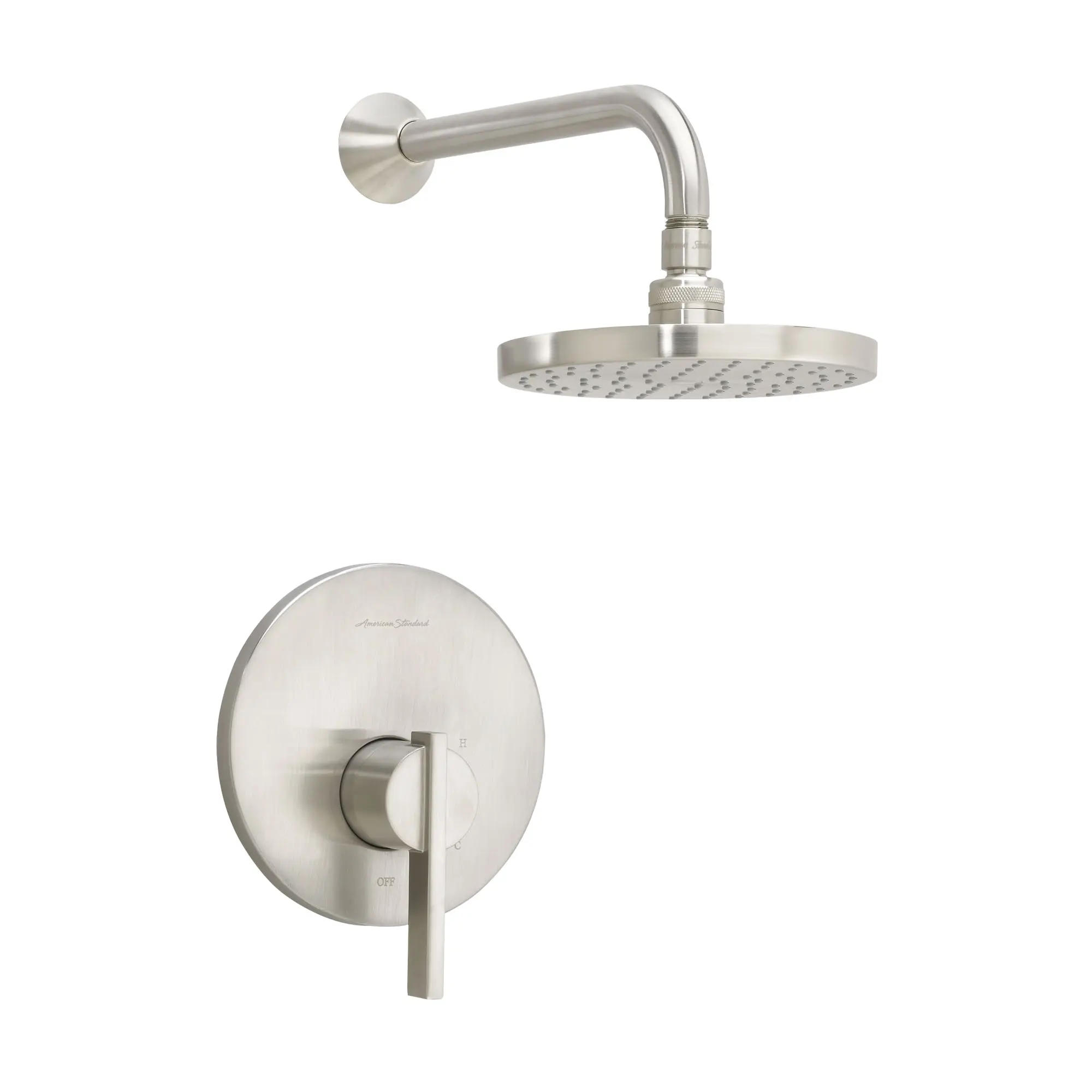 Berwick 2.5 GPM Shower Trim Kit with Rain Showerhead and Lever Handle - Image 7