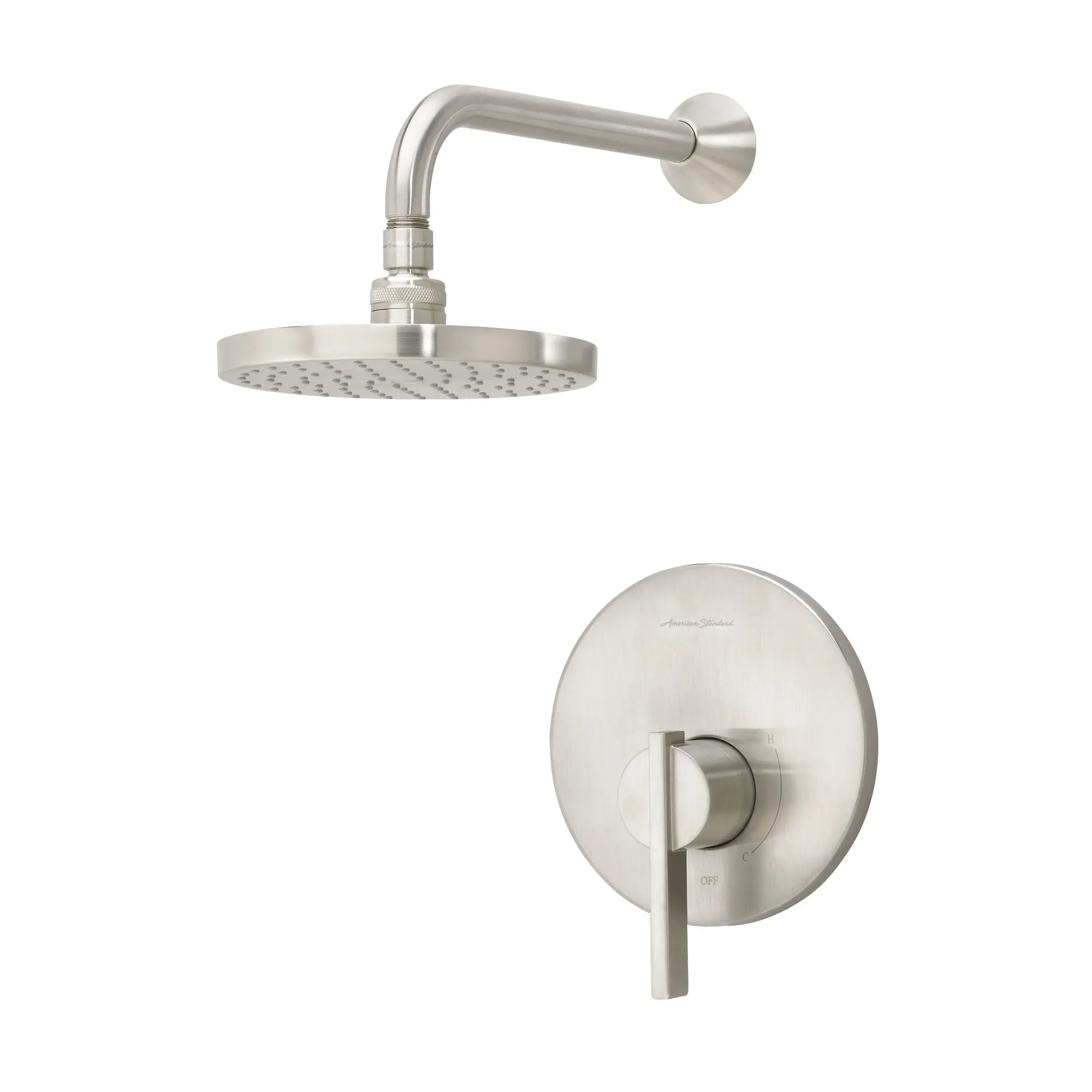 Berwick 2.5 GPM Shower Trim Kit with Rain Showerhead and Lever Handle - Image 8