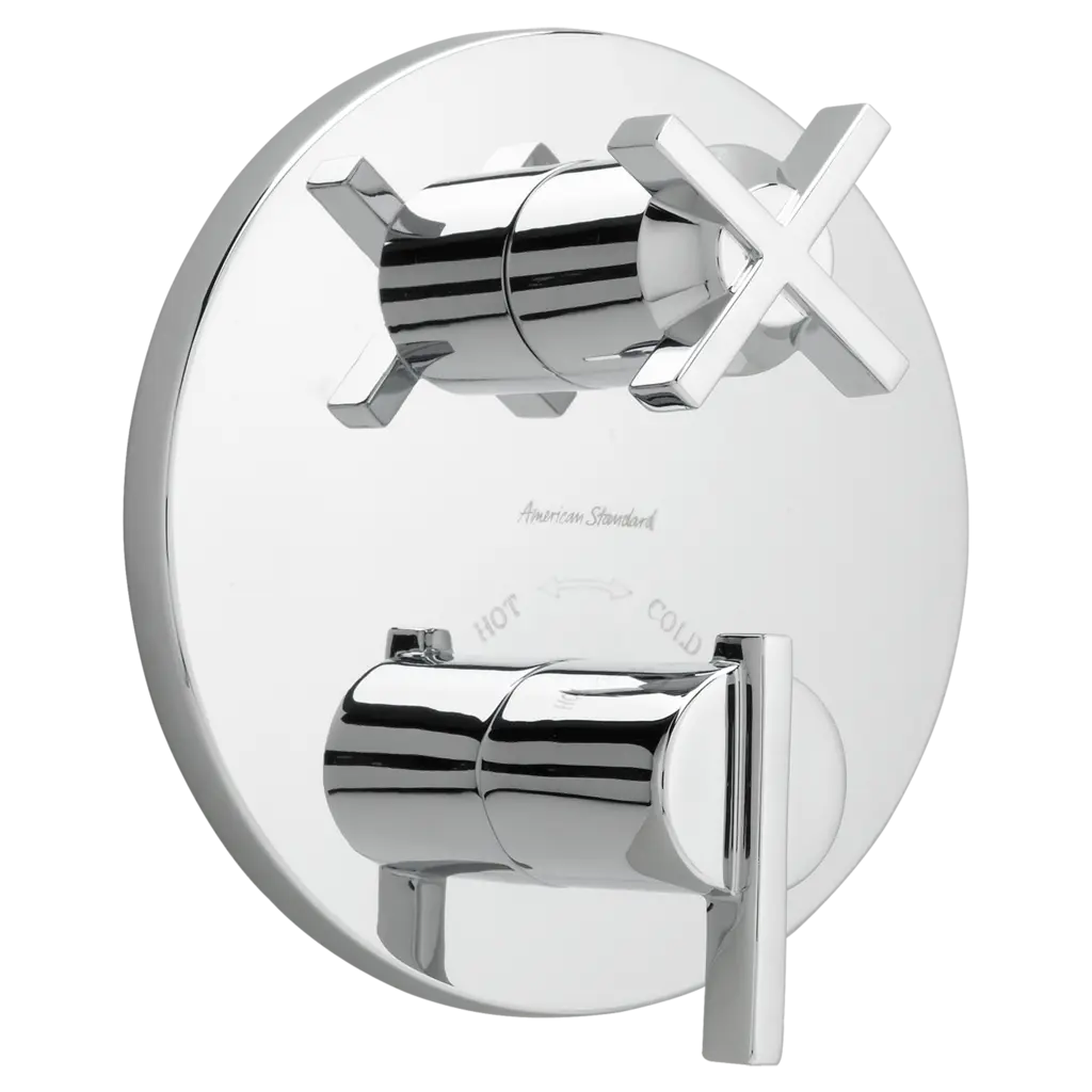 Boulevard 2-Handle Thermostatic Shower Valve Trim
