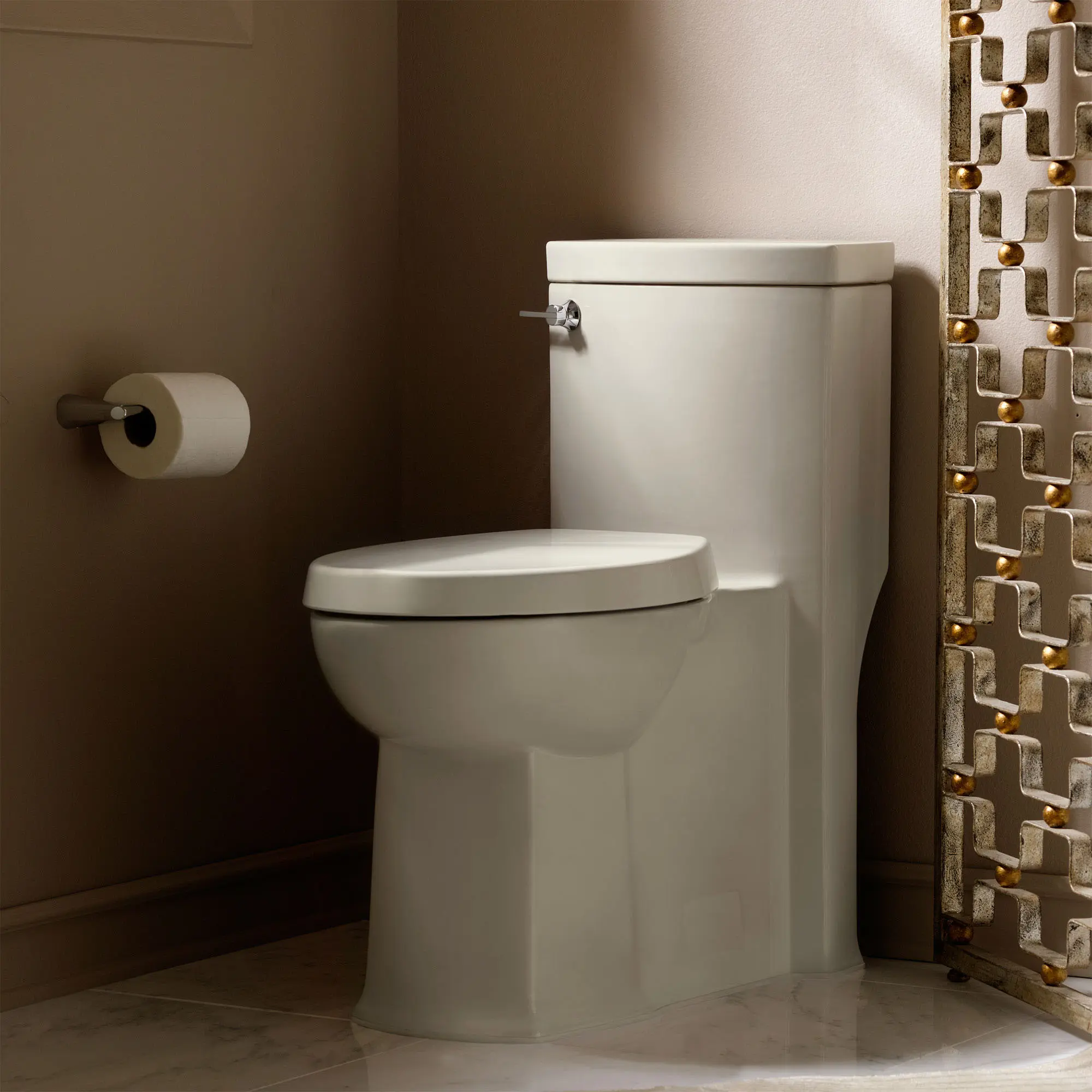 Boulevard® One-Piece 1.28 gpf/4.8 Lpf Chair Height Elongated Toilet With Seat - Image 4
