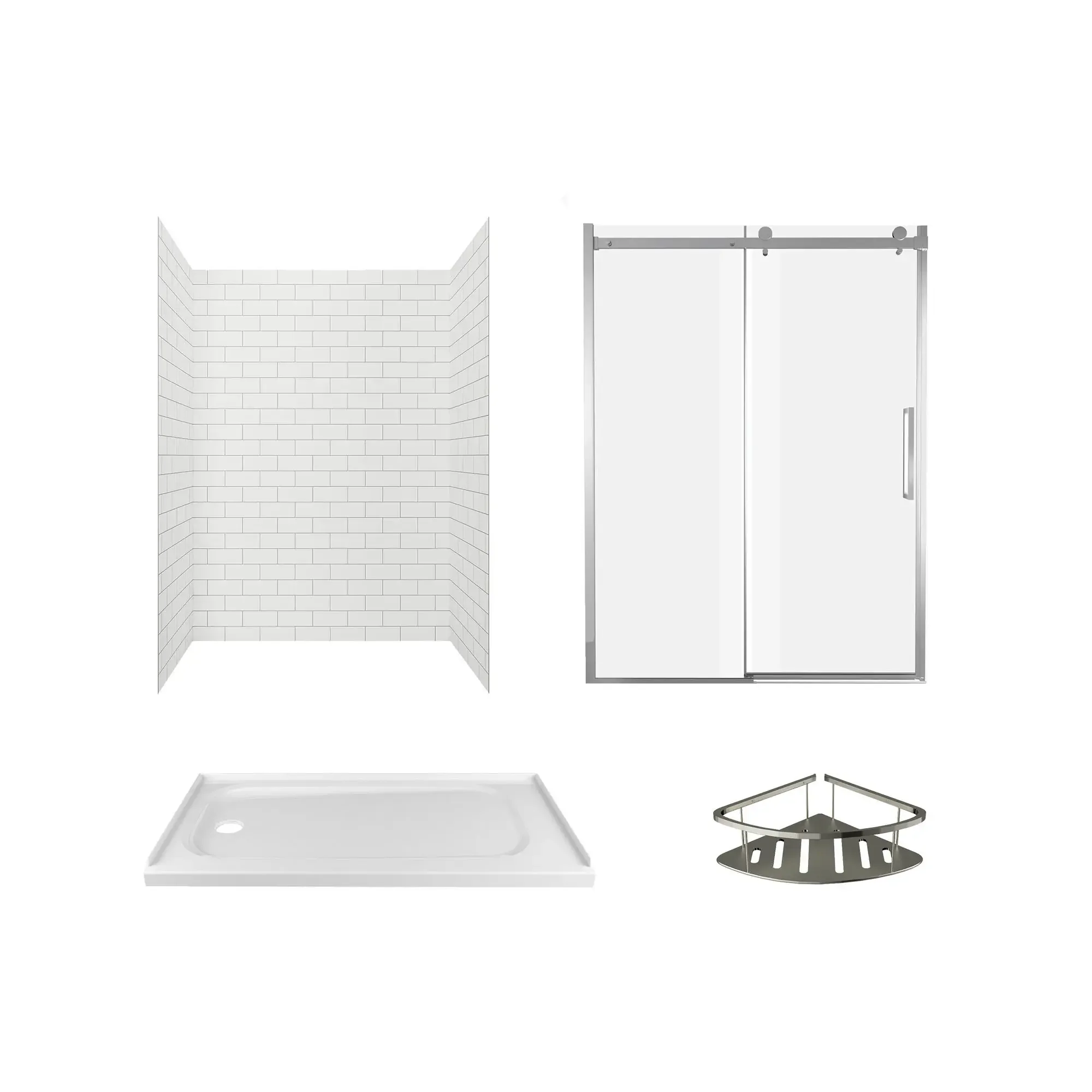 BUNDLE PASSAGE RHO BASE, DOOR, CORNER SHELF, SHOWER WALLS - Image 3