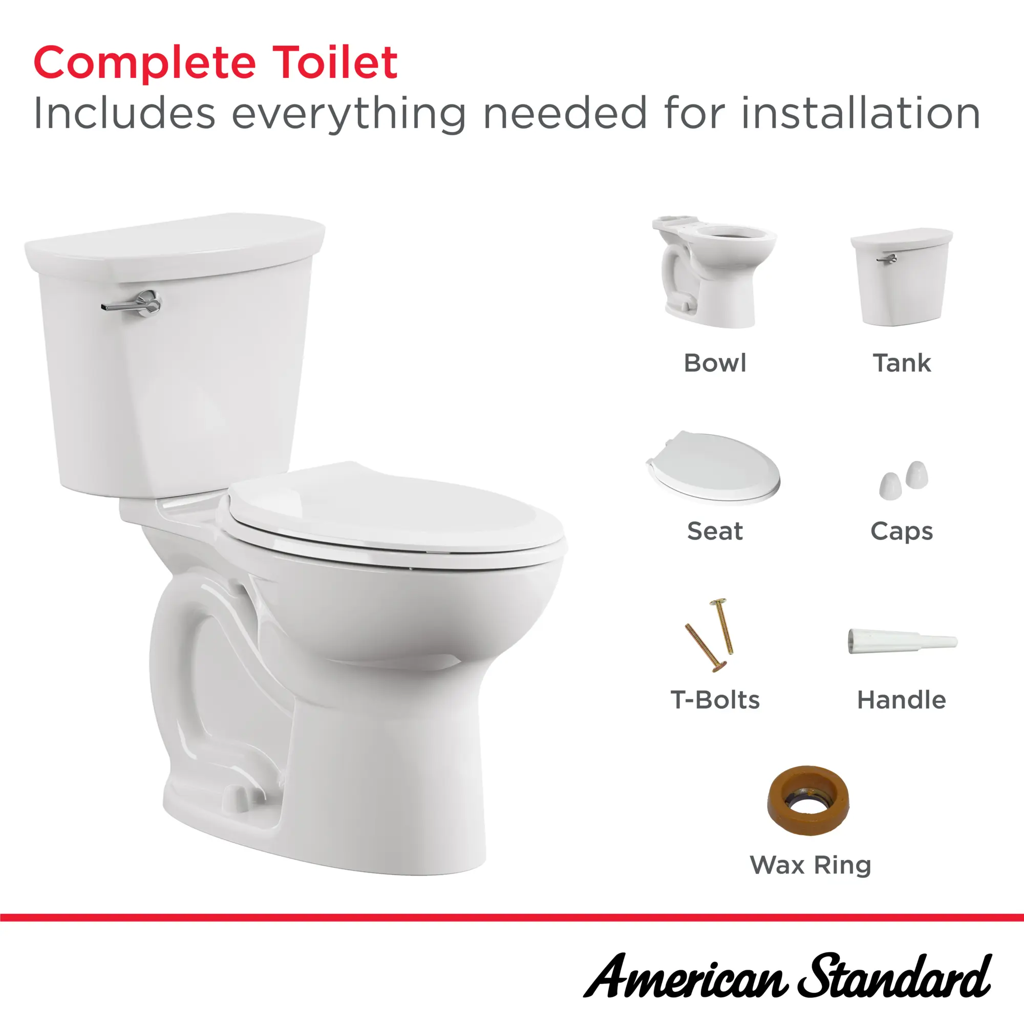 Cadet 12 in. Rough In 2-Piece 1.28 GPF/4.8 LPF Single Flush Chair Height Elongated Antimicrobial Toilet with Slow Close Antimicrobial Seat and Lined Tank - Image 16