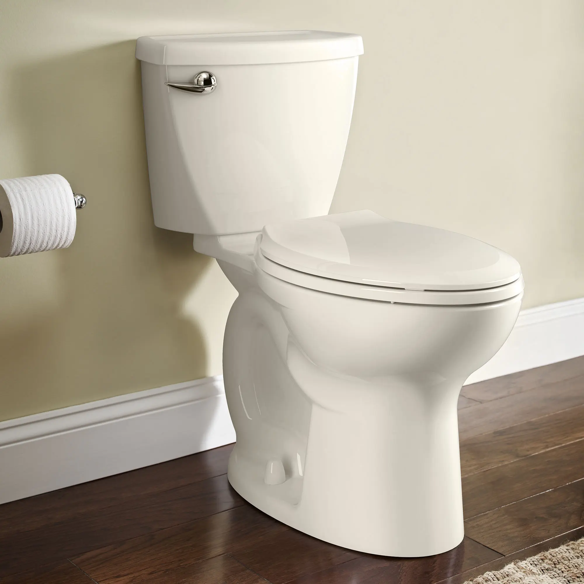 Cadet 3 1.28 GPF/4.8 LPF Left Trip Lever 15-in. Elongated-Front 10-in Rough-In Toilet - Image 48