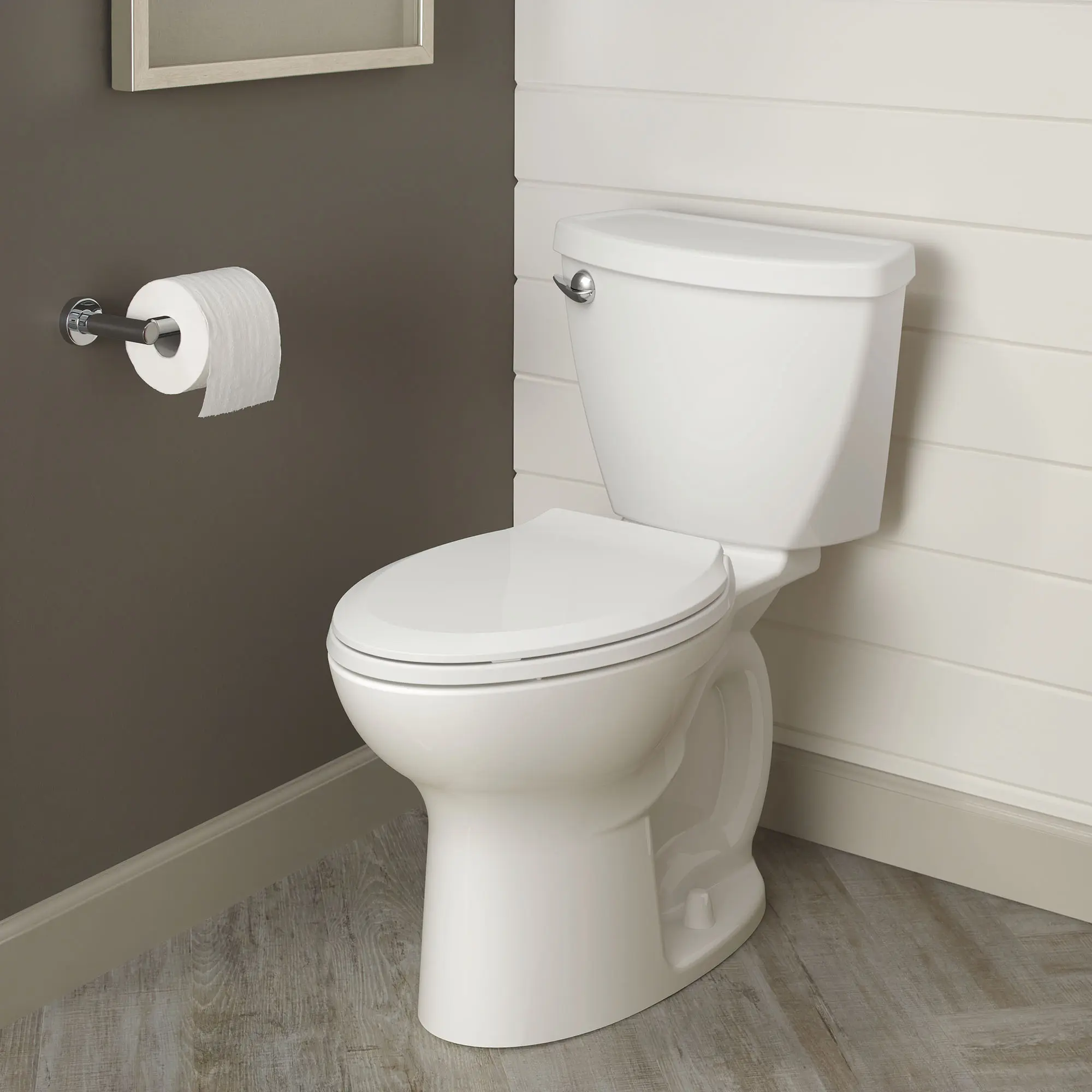 Cadet 3 1.28 GPF/4.8 LPF Left Trip Lever Chair Height Elongated-Front 10-in. Rough-In Toilet with Seat - Image 10