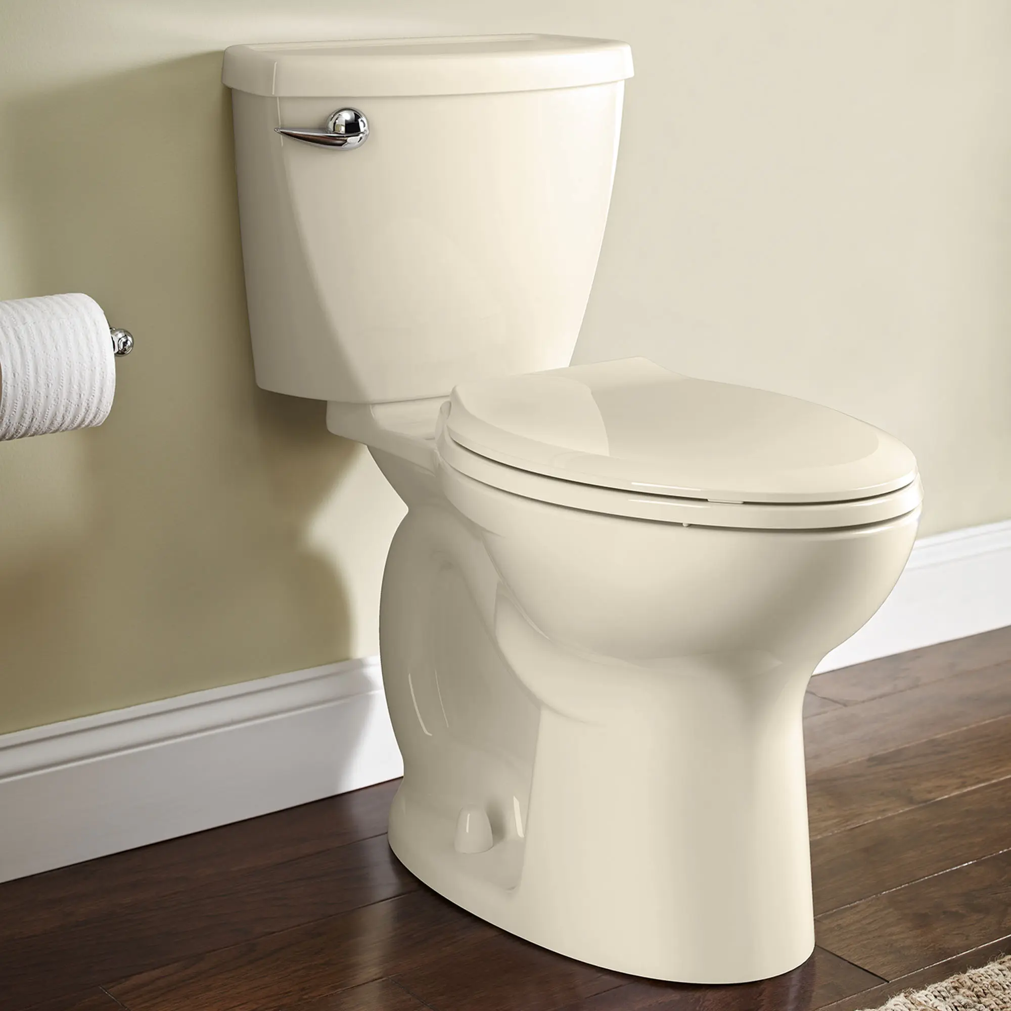 Cadet 3 1.28 GPF/4.8 LPF Left Trip Lever Chair Height Elongated-Front Toilet - Image 37