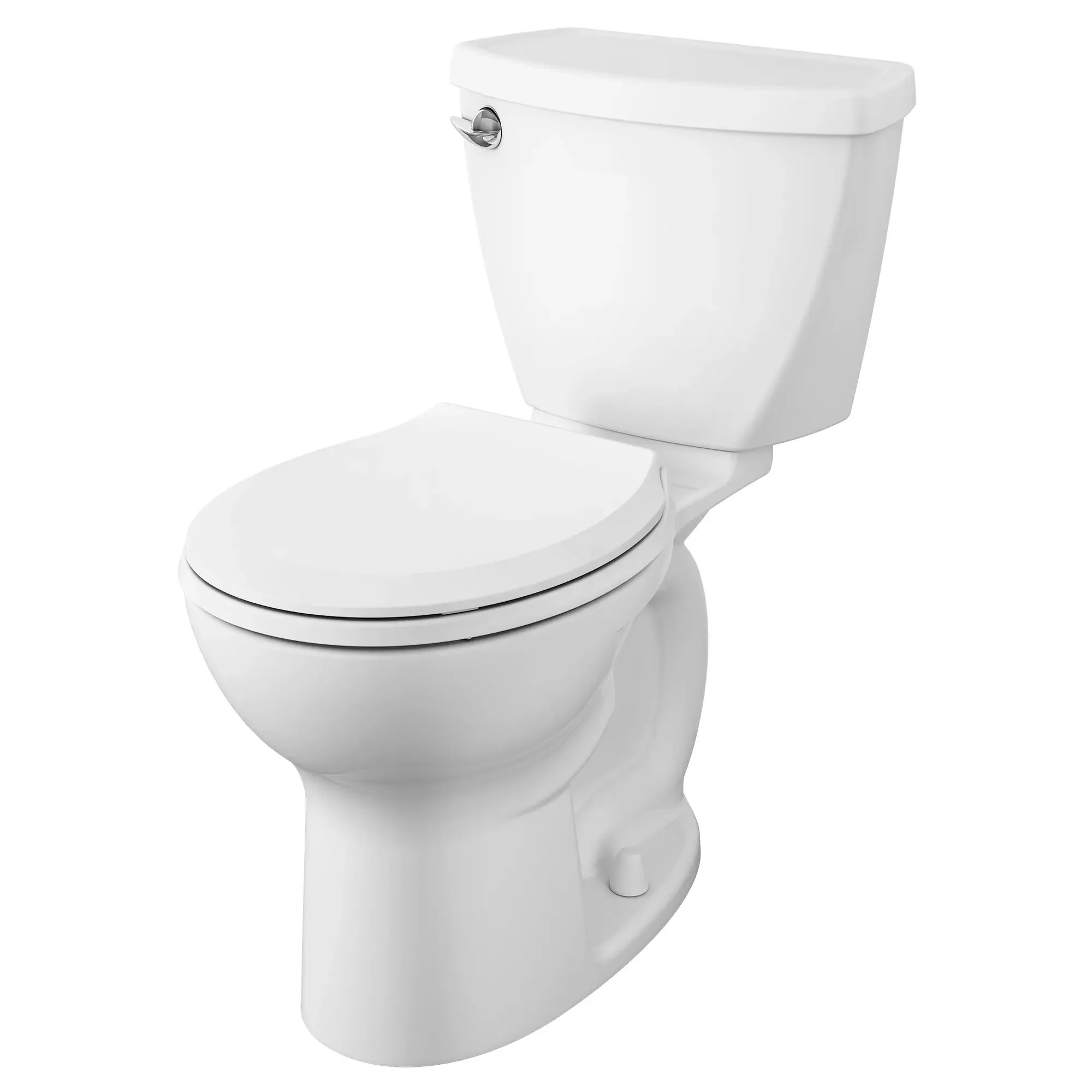 Cadet 3 1.28 GPF/4.8 LPF Left Trip Lever Round-Front Self-Cleaning Toilet with Slow Close Seat - Image 17