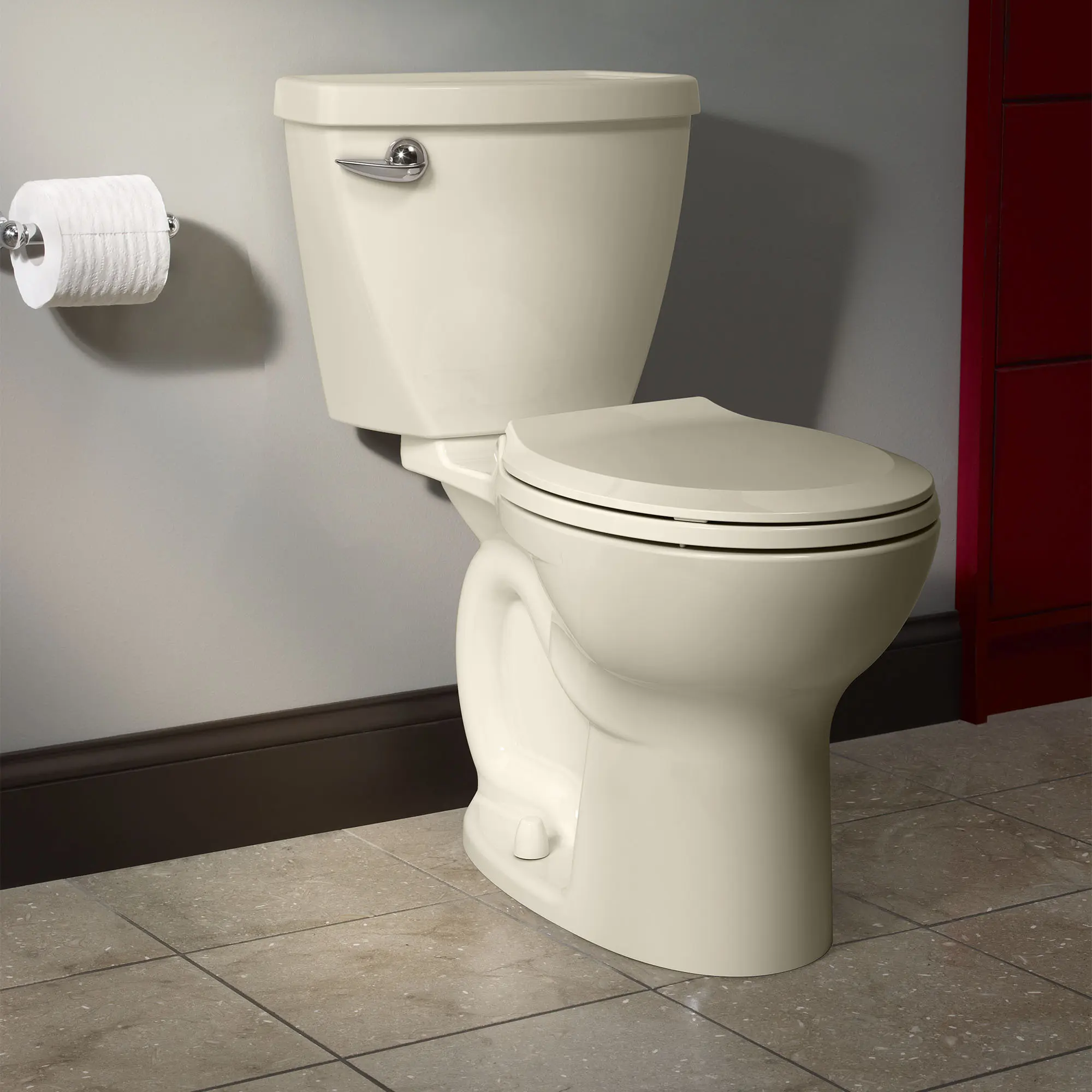 Cadet 3 1.28 GPF/4.8 LPF Left Trip Lever Chair Height Round-Front Toilet - Image 41
