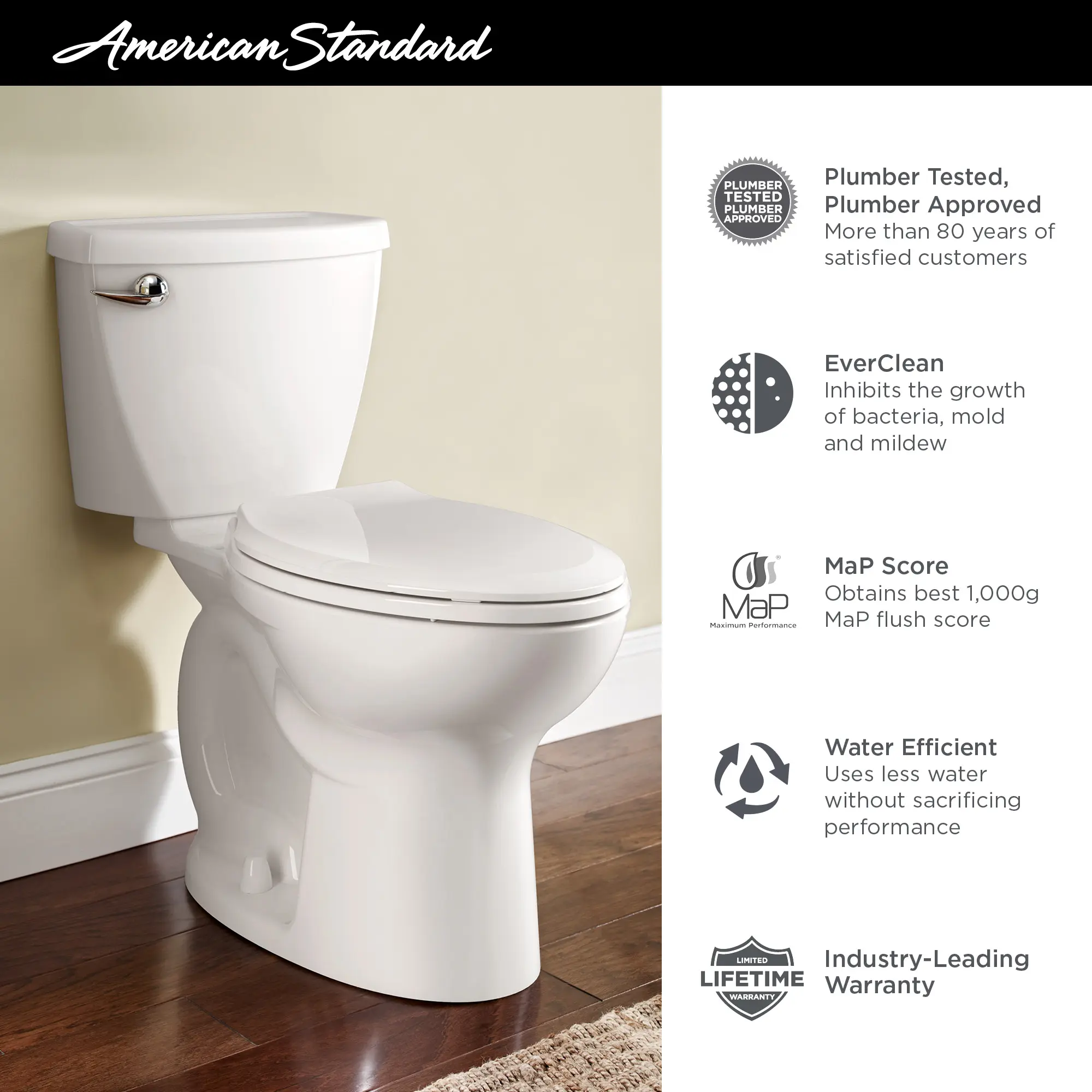 Cadet 3 Elongated 1.6 gpf Toilet - Image 36
