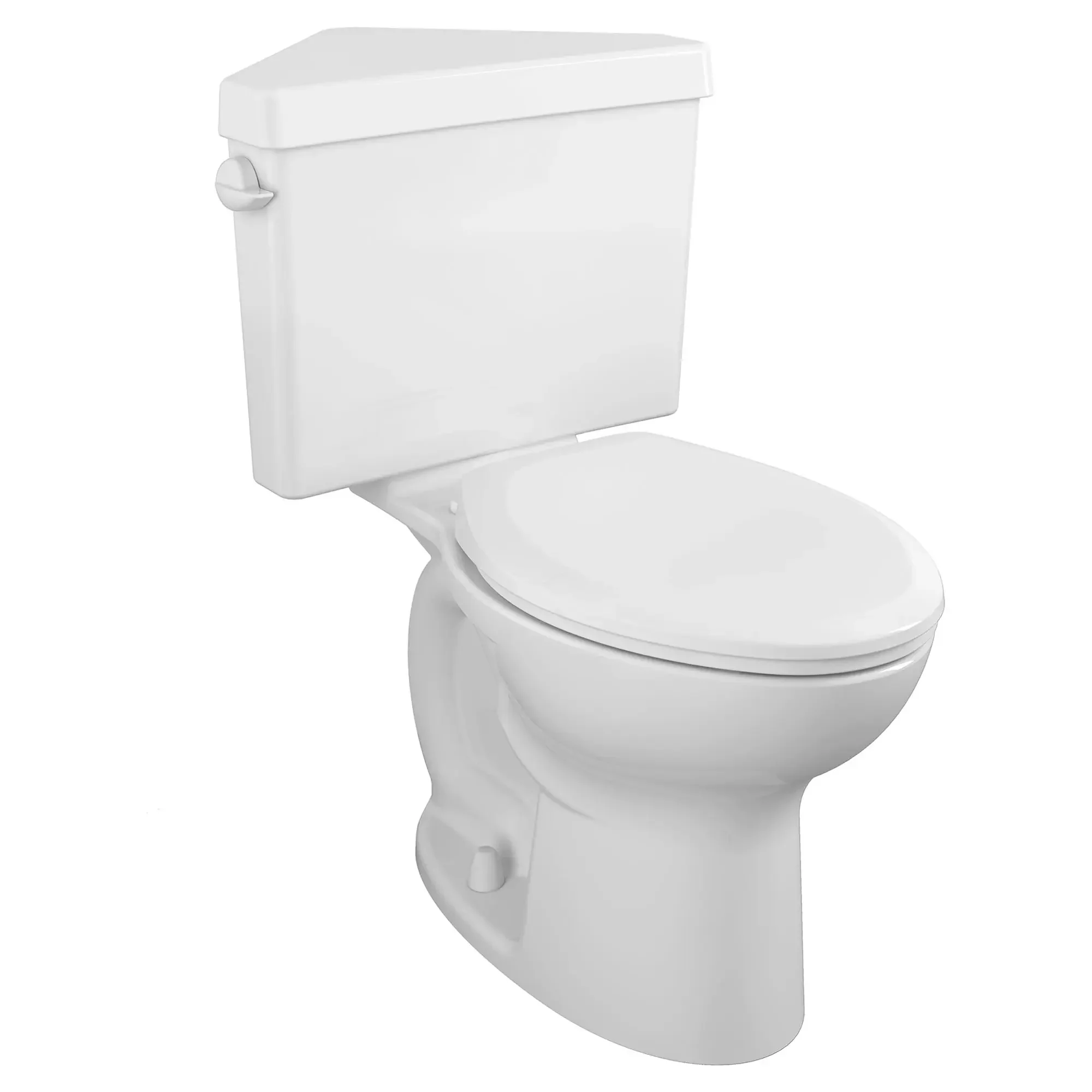 Cadet 3 Triangle 1.6 GPF/6.0 LPF Left Trip Lever Chair Height Elongated-Front Toilet
