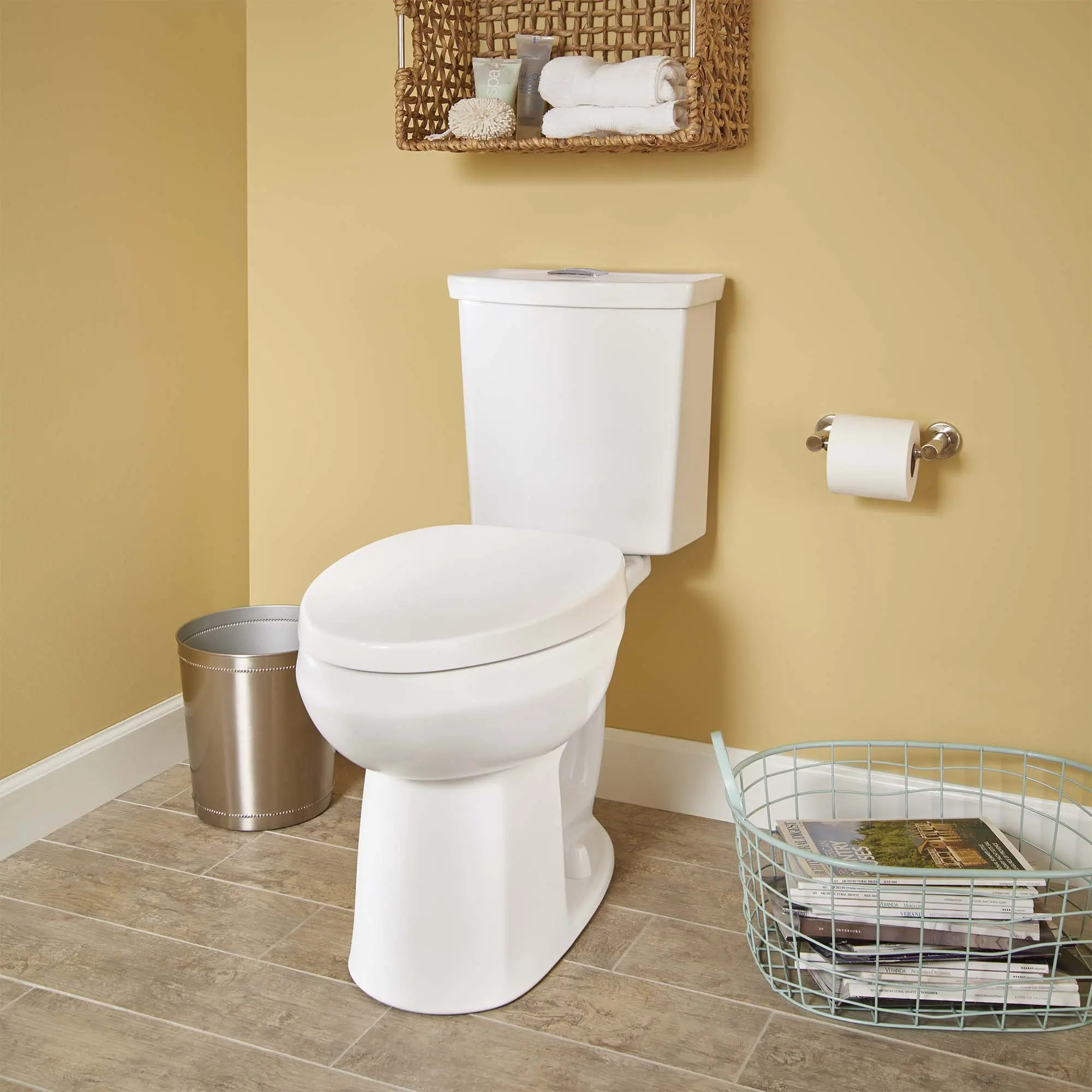 Cadet 3 UHET 1.28 GPF/4.8 LPF 0.92 GPF/3.48 LPF Dual Flush Chair Height Elongated-Front Toilet with Seat - Image 3