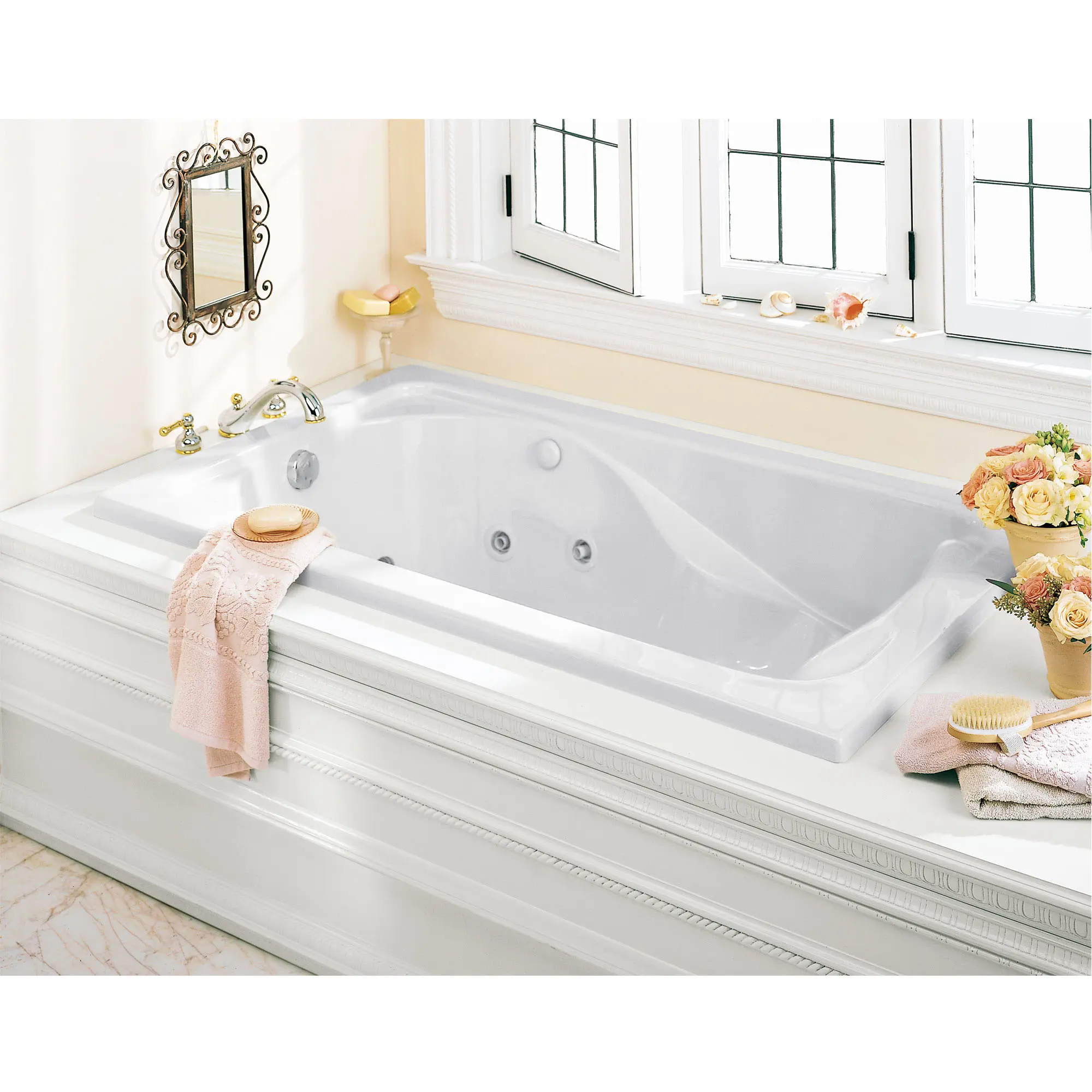 Cadet® 60 x 42-Inch Drop-In Bathtub With Hydromassage System - Image 5