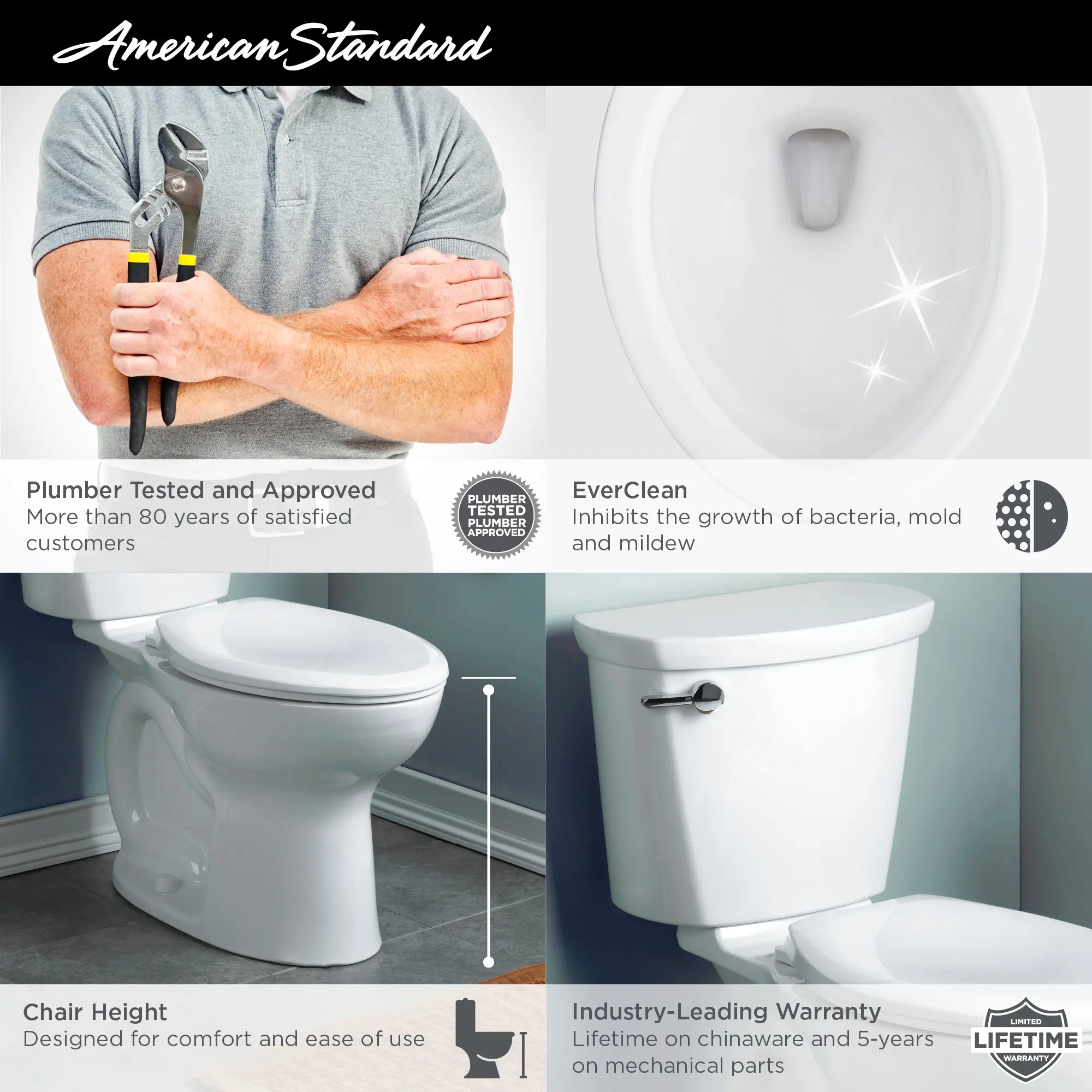 Cadet® PRO Two-Piece 1.28 gpf/4.8 Lpf Chair Height Elongated 10-Inch Rough Toilet Less Seat - Image 32