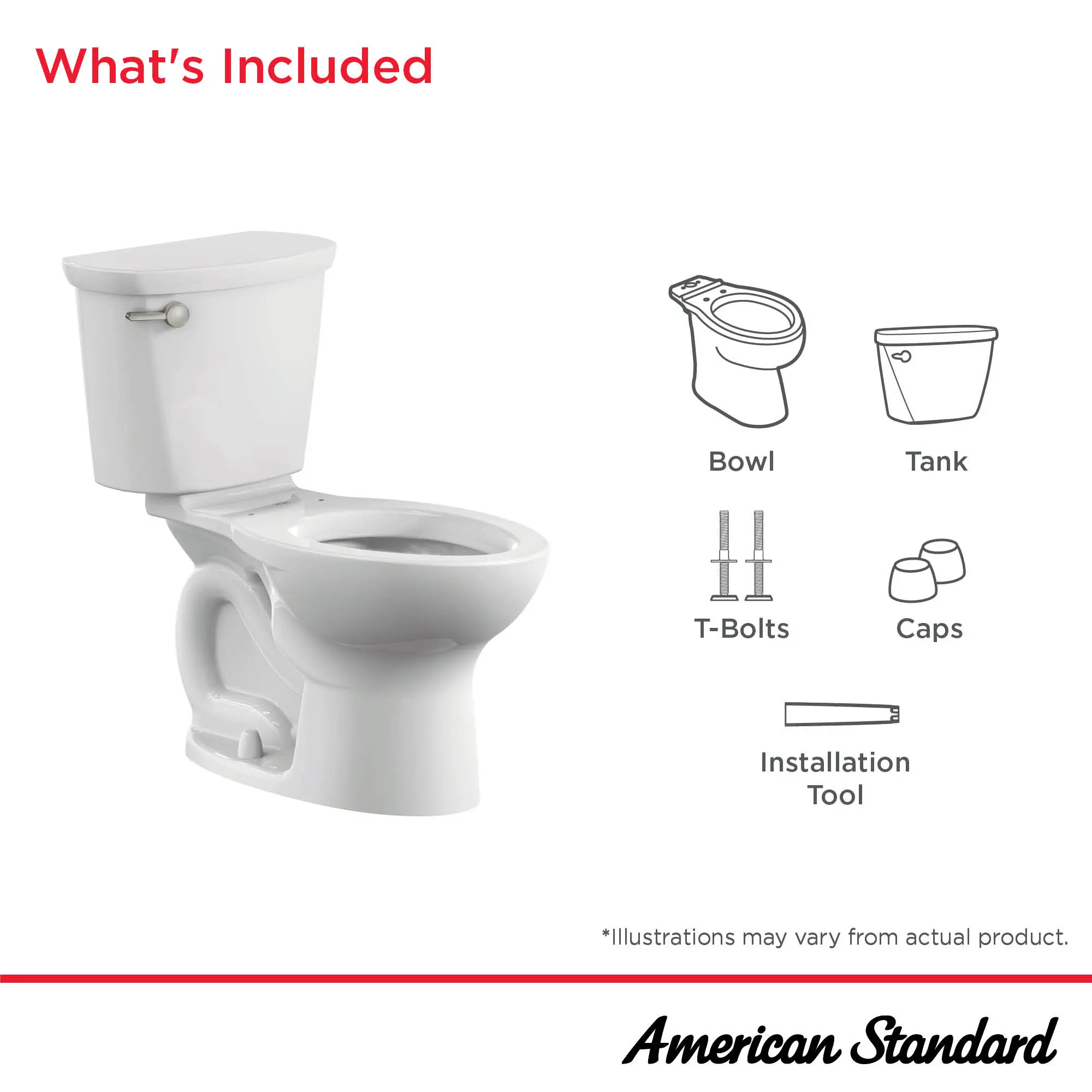 Cadet® PRO Two-Piece 1.28 gpf/4.8 Lpf Chair Height Elongated Toilet Less Seat - Image 9