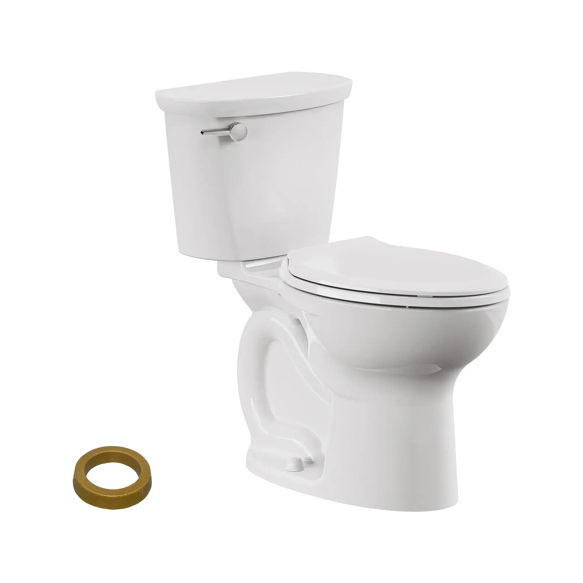 Cadet® PRO Two-Piece 1.28 gpf/4.8 Lpf Chair Height Elongated Toilet With Seat and Wax Ring - Image 5