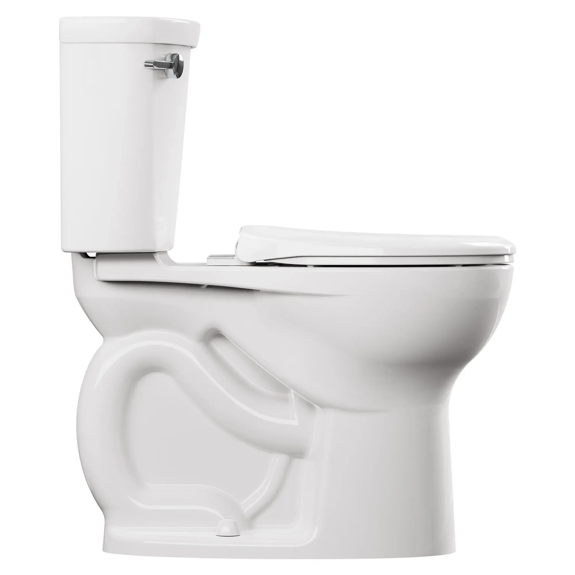 Cadet® PRO Two-Piece 1.6 gpf/6.0 Lpf Chair Height Round Front 10-Inch Rough Toilet Less Seat - Image 4