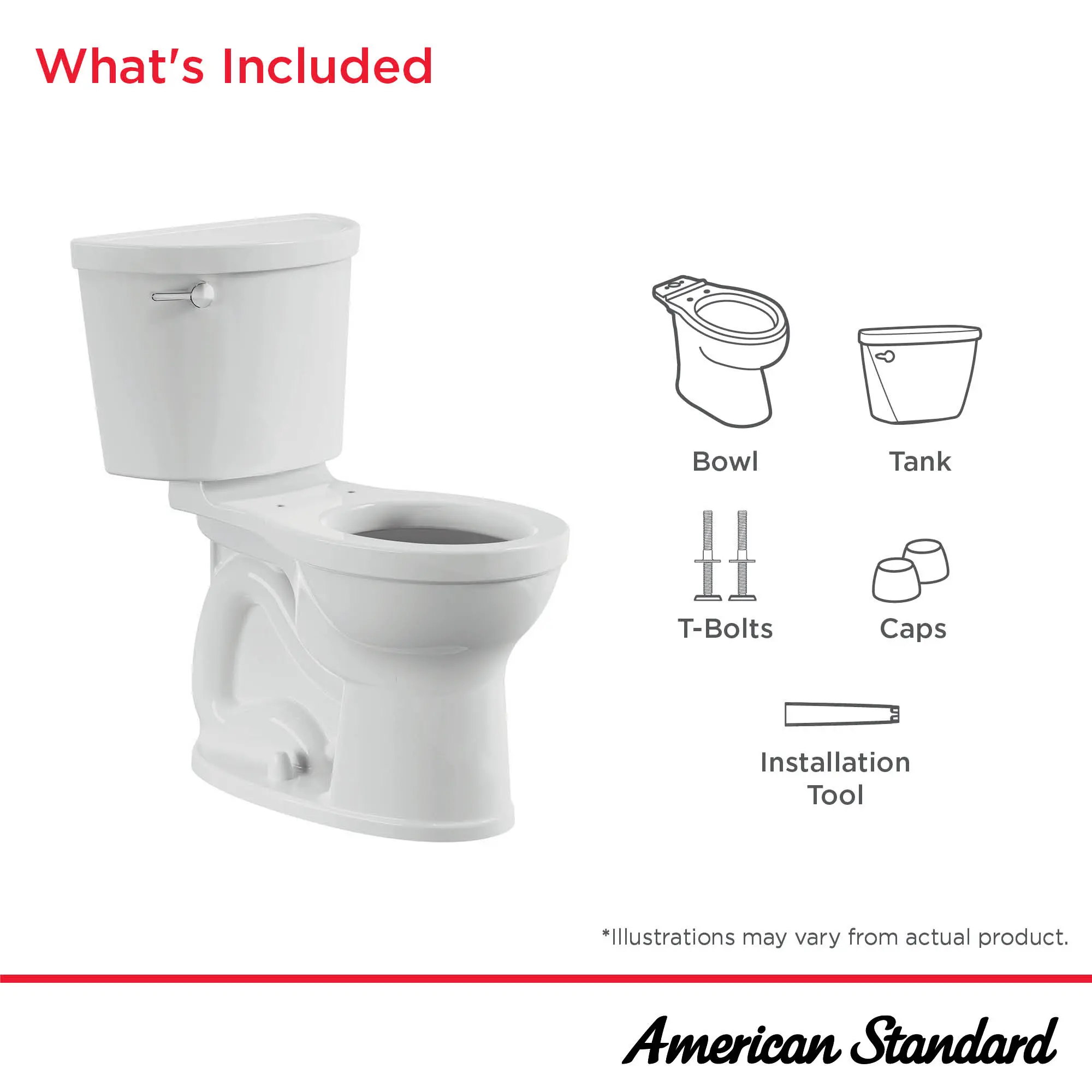 Cadet® PRO Two-Piece 1.6 gpf/6.0 Lpf Chair Height Round Front Toilet Less Seat - Image 10