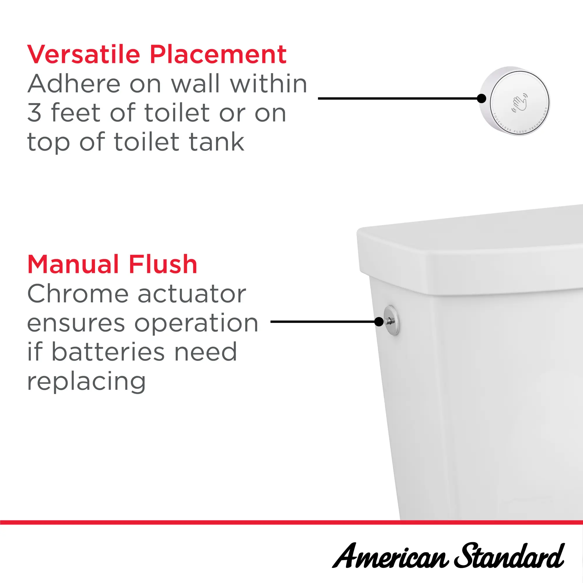 Cadet® Touchless Chair Height Elongated Skirted Toilet with Seat and Locking Device - Image 12