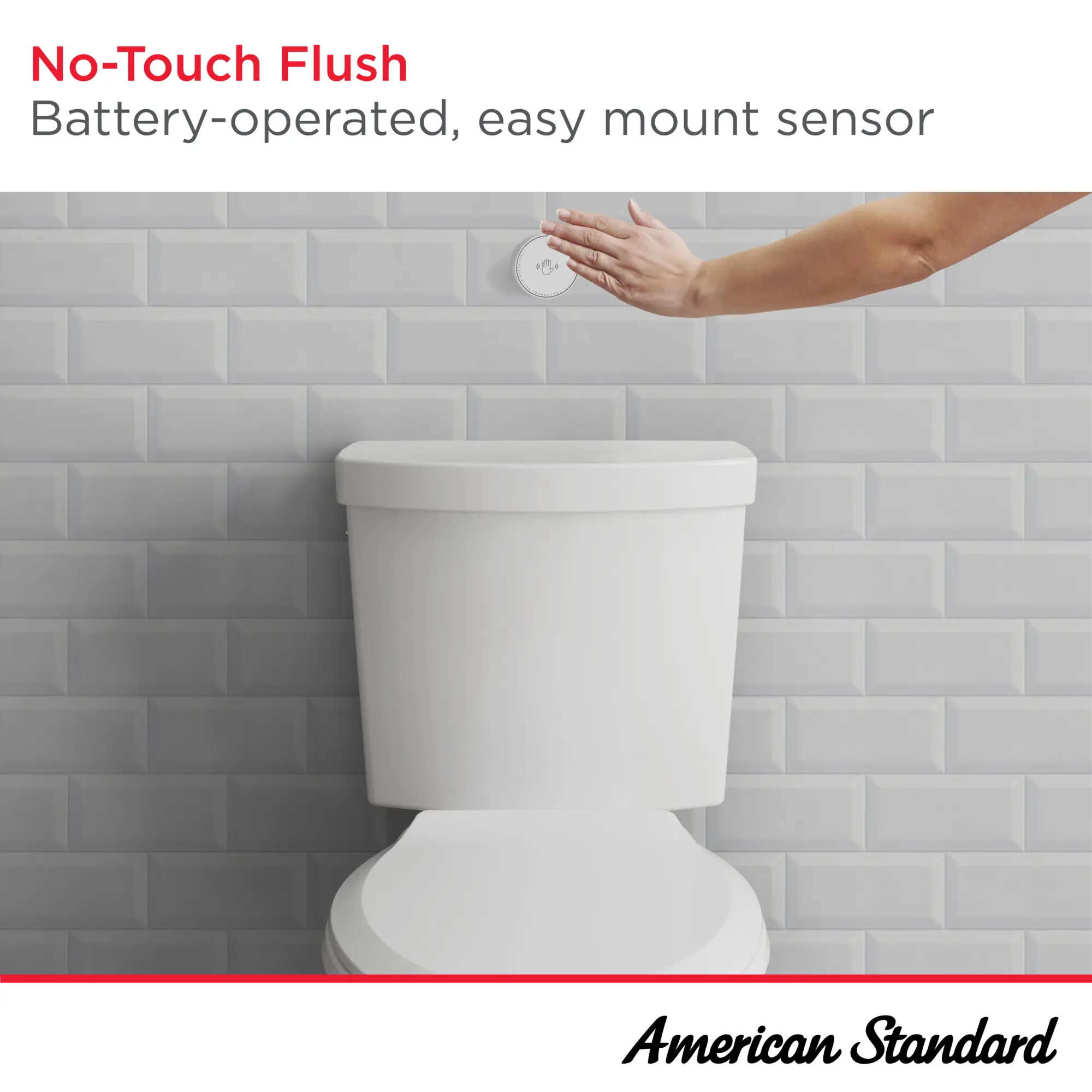 Cadet® Touchless Two-Piece Chair Height Elongated Toilet with Seat - Image 16