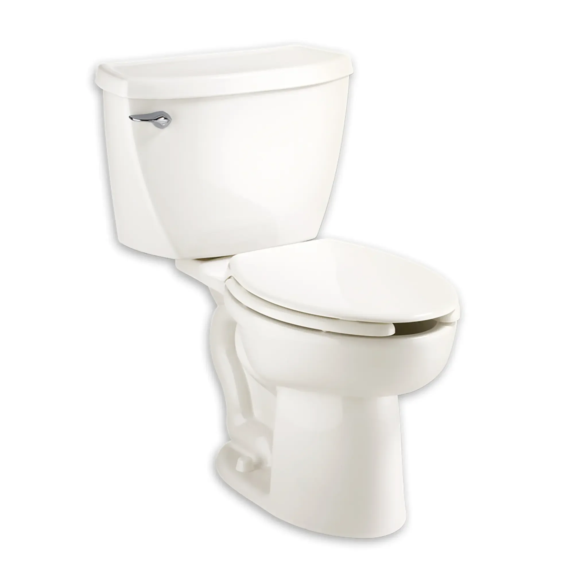 Cadet® Two-Piece Pressure Assist 1.1 gpf/4.2 Lpf Chair Height Elongated EverClean® Toilet With Bedpan Lugs - Image 2