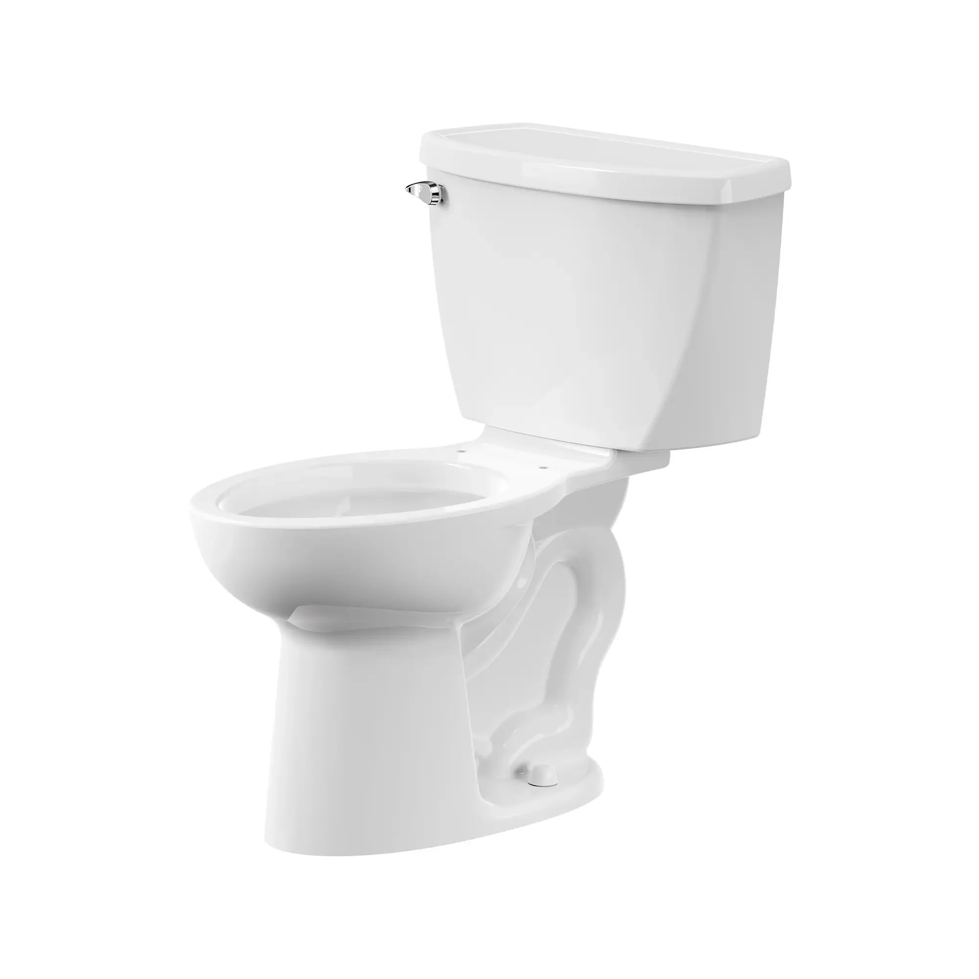 Cadet® Two-Piece Pressure Assist 1.6 gpf/6.0 Lpf Chair Height Elongated EverClean® Toilet - Image 3