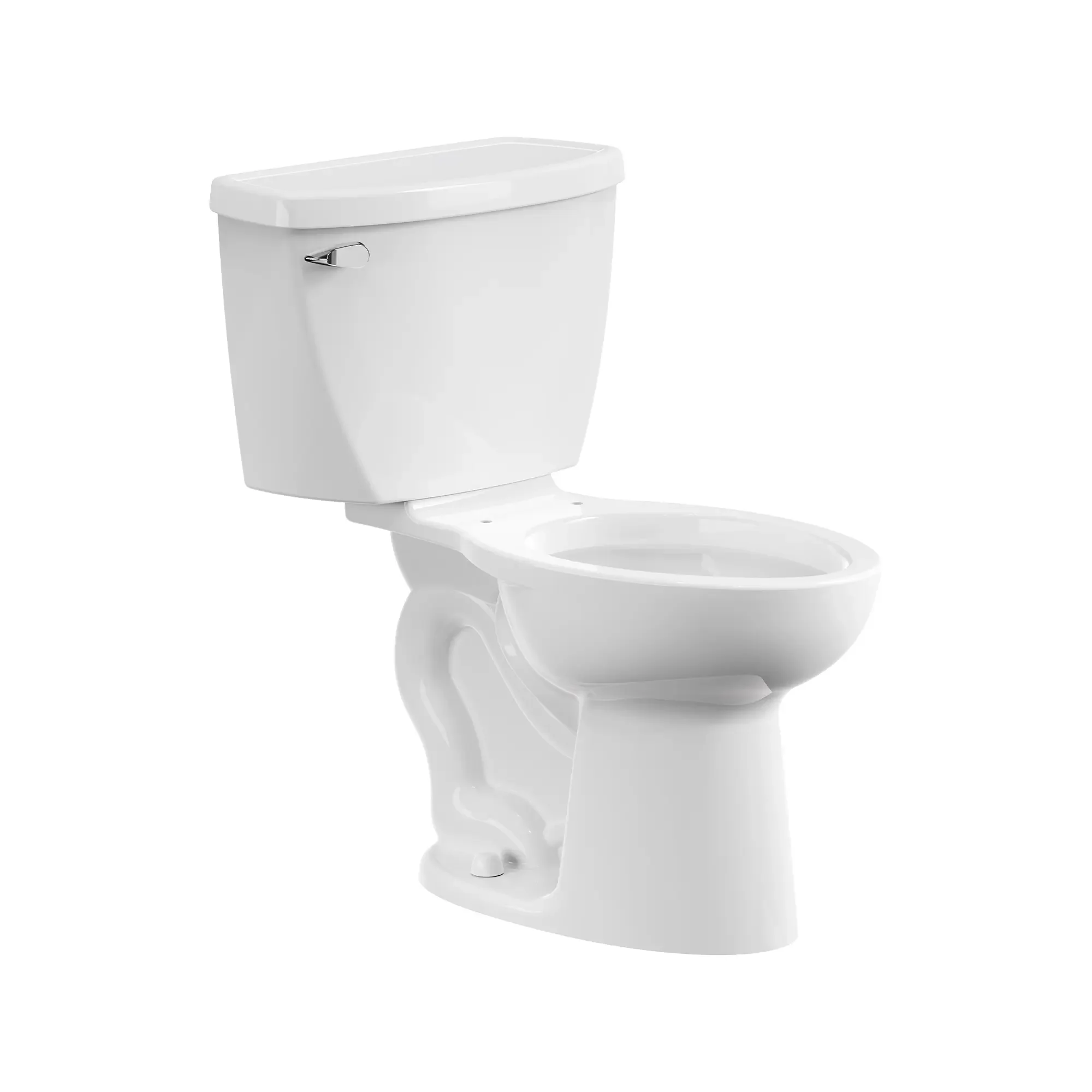 Cadet® Two-Piece Pressure Assist 1.6 gpf/6.0 Lpf Chair Height Elongated EverClean® Toilet - Image 4