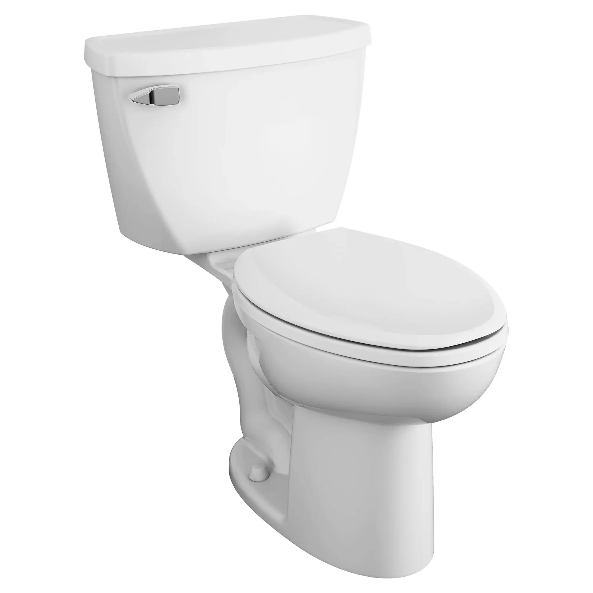 Cadet® Two-Piece Pressure Assist 1.6 gpf/6.0 Lpf Chair Height Elongated EverClean® Toilet - Image 9