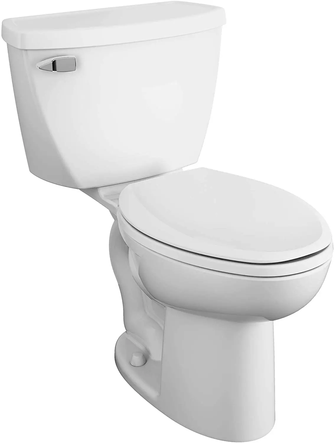Cadet® Two-Piece Pressure Assist 1.6 gpf/6.0 Lpf Chair Height Elongated EverClean® Toilet With Bedpan Lugs - Image 2