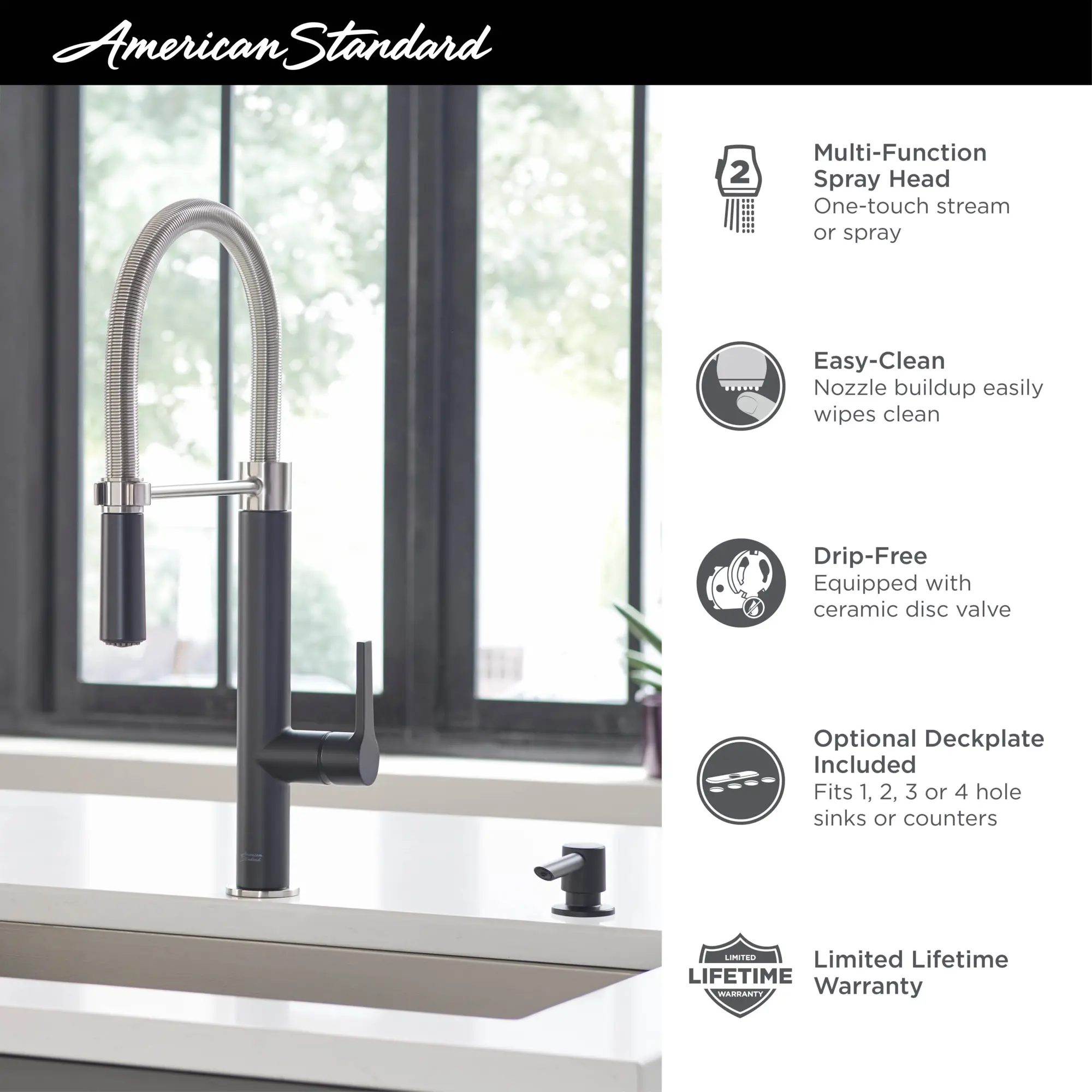 Cayenne® Semi-Pro Kitchen Faucet With Soap Dispenser - Image 24