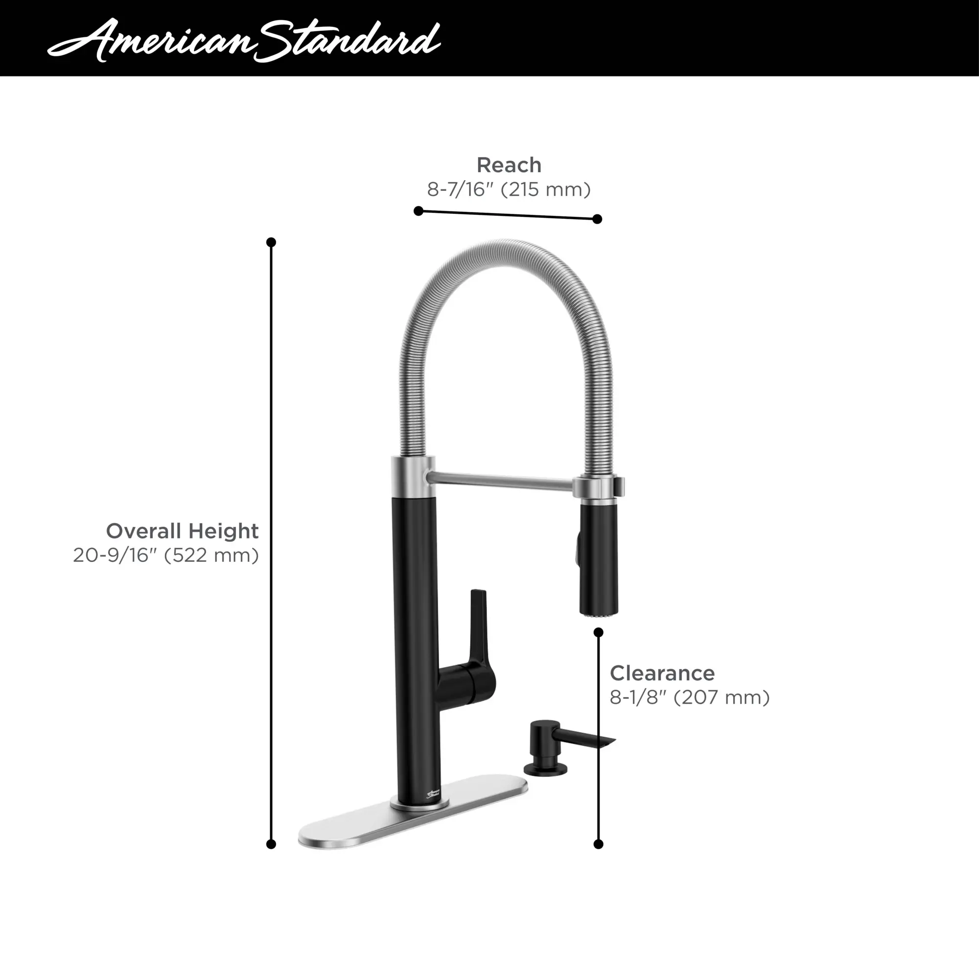 Cayenne® Semi-Pro Kitchen Faucet With Soap Dispenser - Image 25