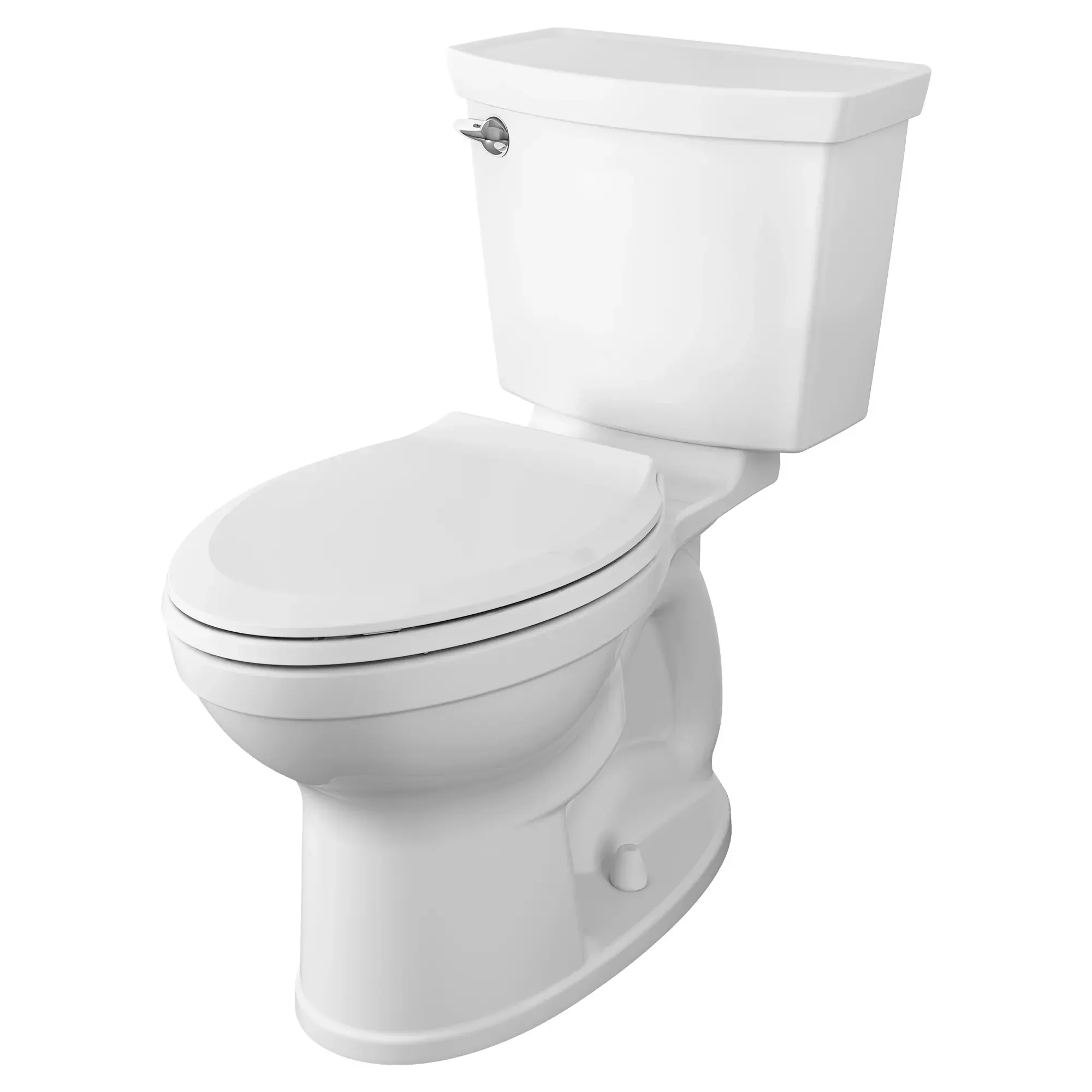 Champion 4 1.28 GPF Left Trip Lever 16-1/2-in. Elongated-Front Toilet with Supply Line - Image 6
