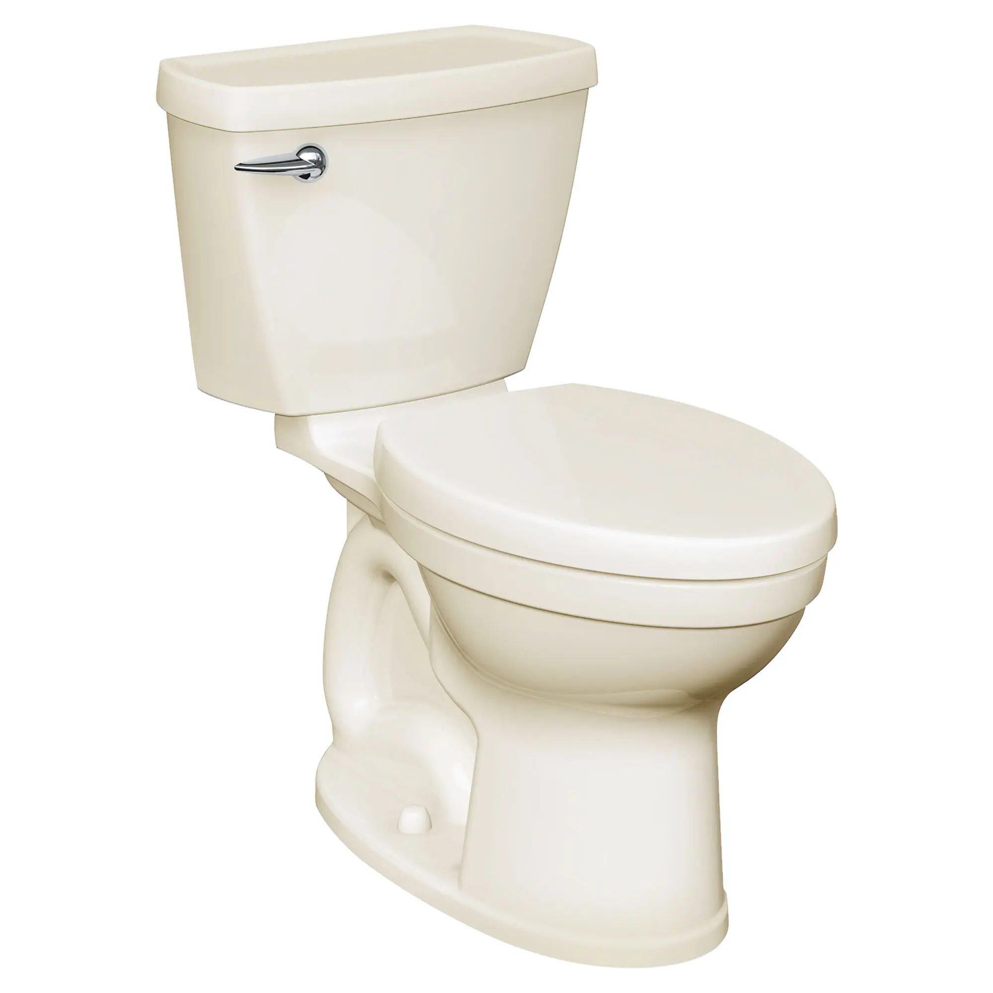 Champion 4 HET 1.28 GPF/4.8 LPF Left Trip Lever 16-1/2-in. Round-Front Toilet - Image 2