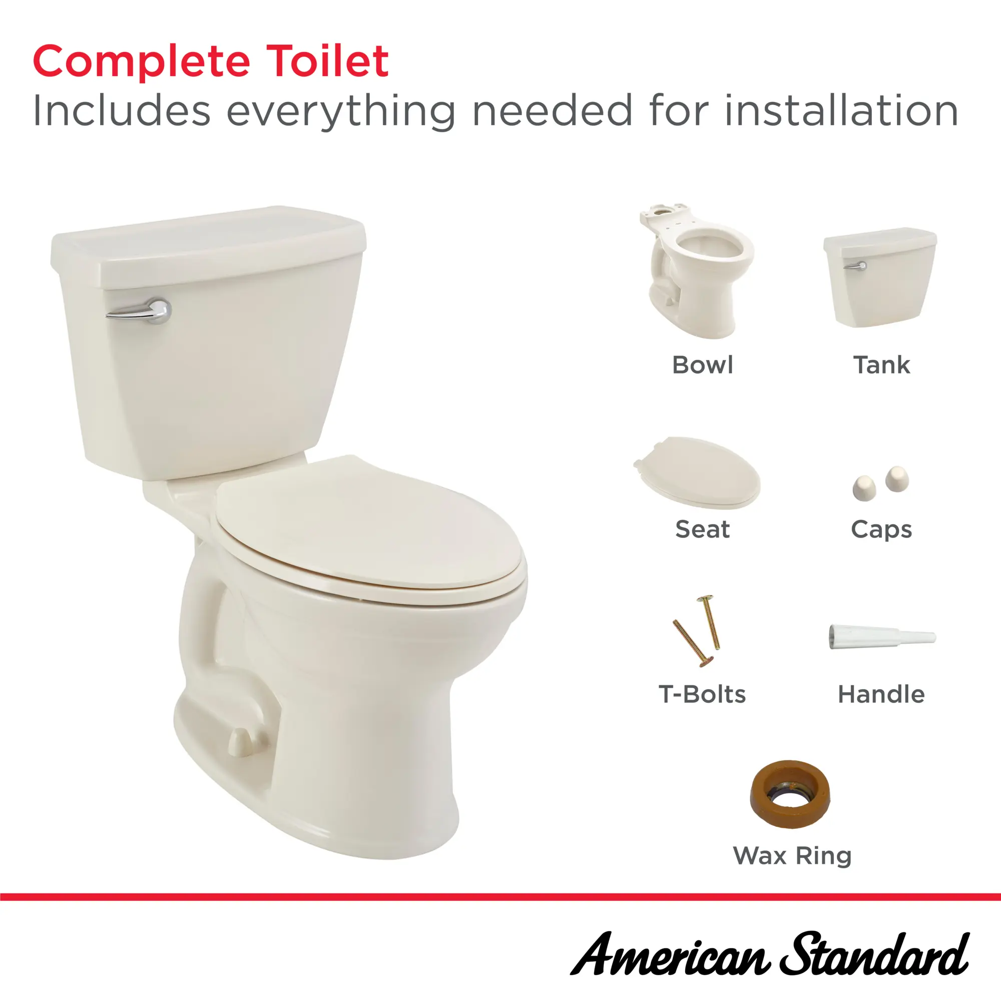 Champion 4 Two-Piece 1.28 gpf/4.8 Lpf Chair Height Elongated Toilet with Seat - Image 13
