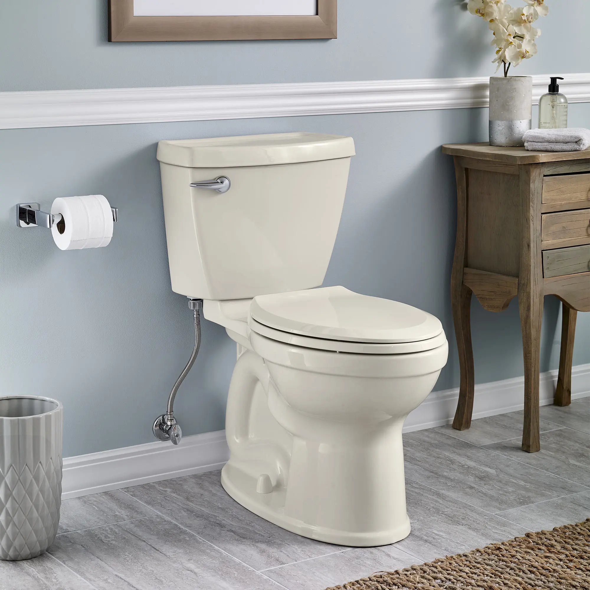 Champion 4 Two-Piece 1.28 gpf/4.8 Lpf Chair Height Elongated Toilet with Seat - Image 17